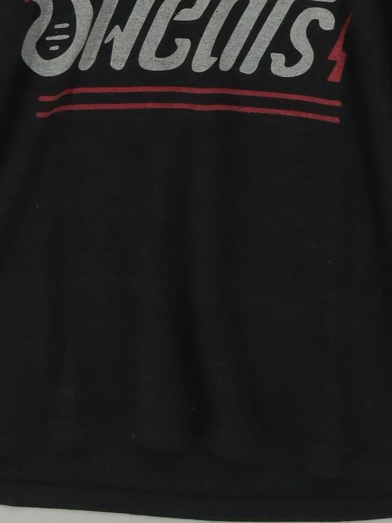 American Apparel Men's T-Shirt M Black Polyester with Cotton, Rayon Basic - Image 4