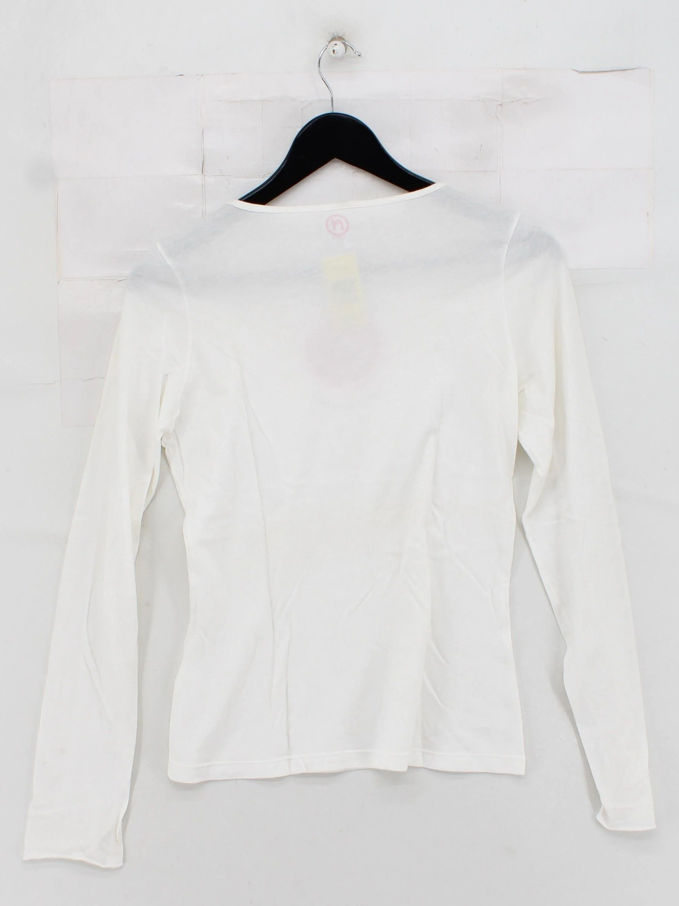 American Apparel Women's T-Shirt M White 100% Cotton Basic - Image 2