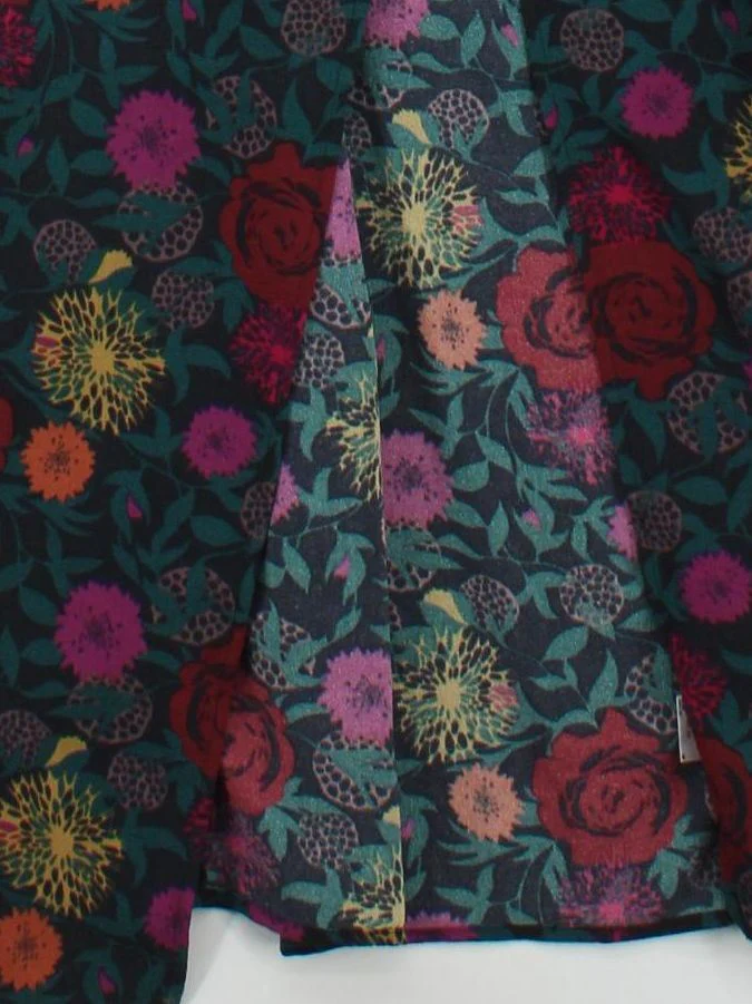 American Apparel Wrap Maxi Dress S in Multi - Image 4