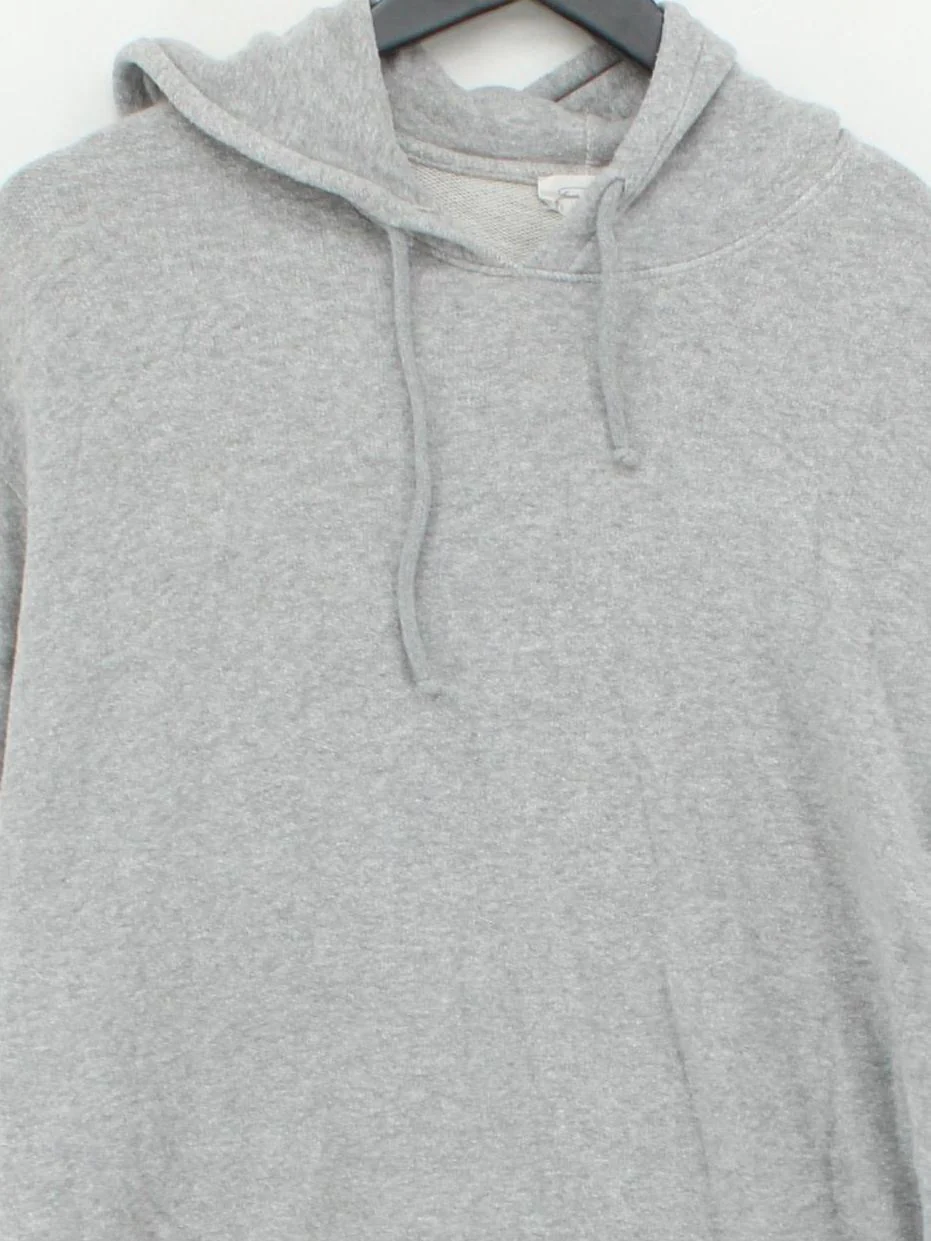 American Vintage Men's Hoodie Grey Cotton with Elastane Pullover - Image 3