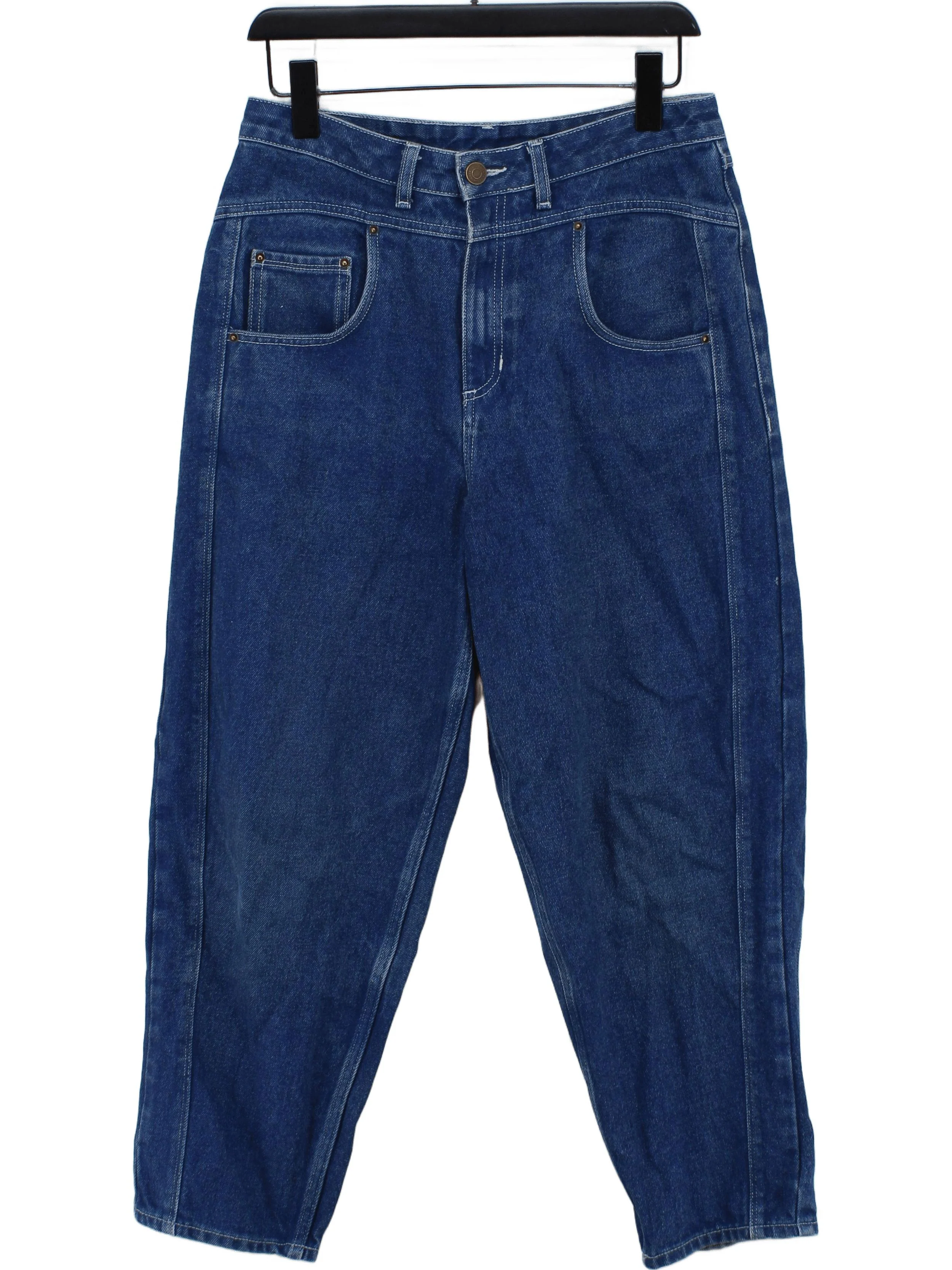 American Vintage Men's Jeans M Blue 100% Cotton Wide-Leg