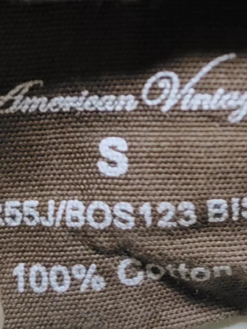 American Vintage Women's Cardigan S Tan 100% Cotton Collared Cardigan - Image 6