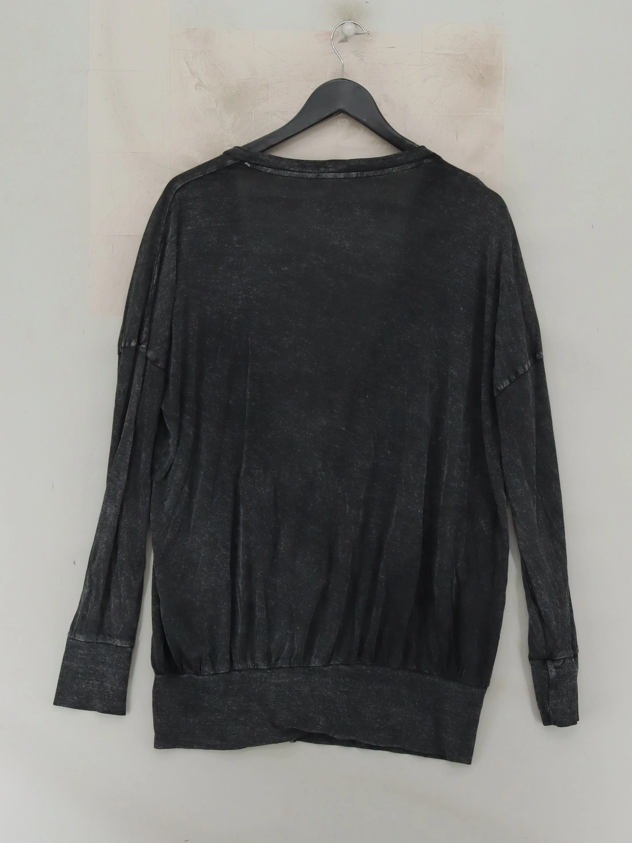 American Vintage Women's Cardigan XS Grey 100% Cotton V-Neck Cardigan - Image 2