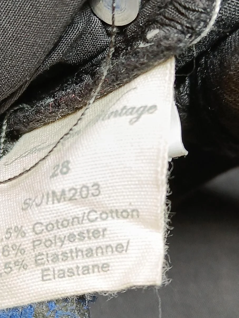 American Vintage Women's Jeans W 28 in Black Cotton - Image 6
