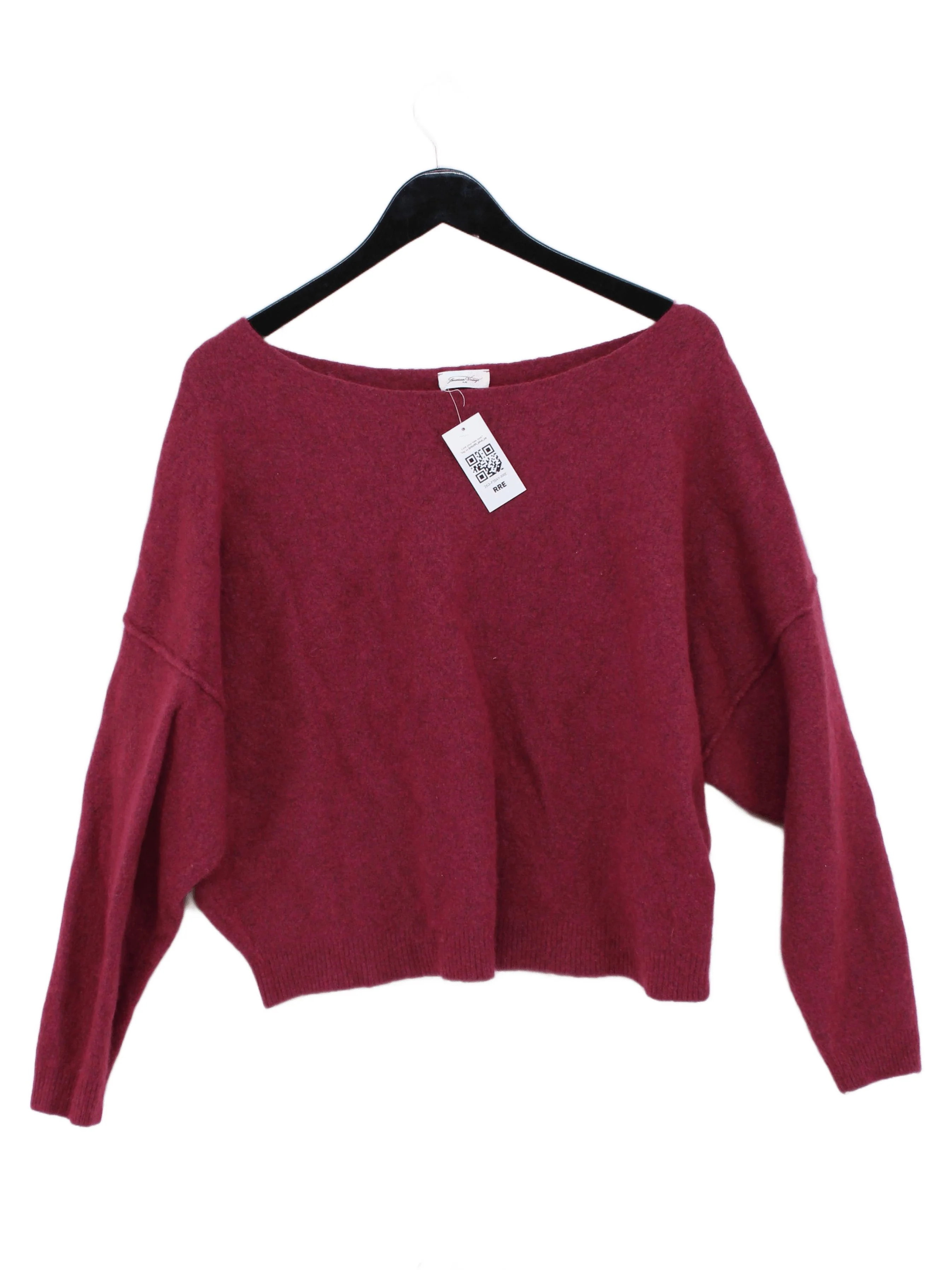 American Vintage Women's Jumper M Red Polyamide