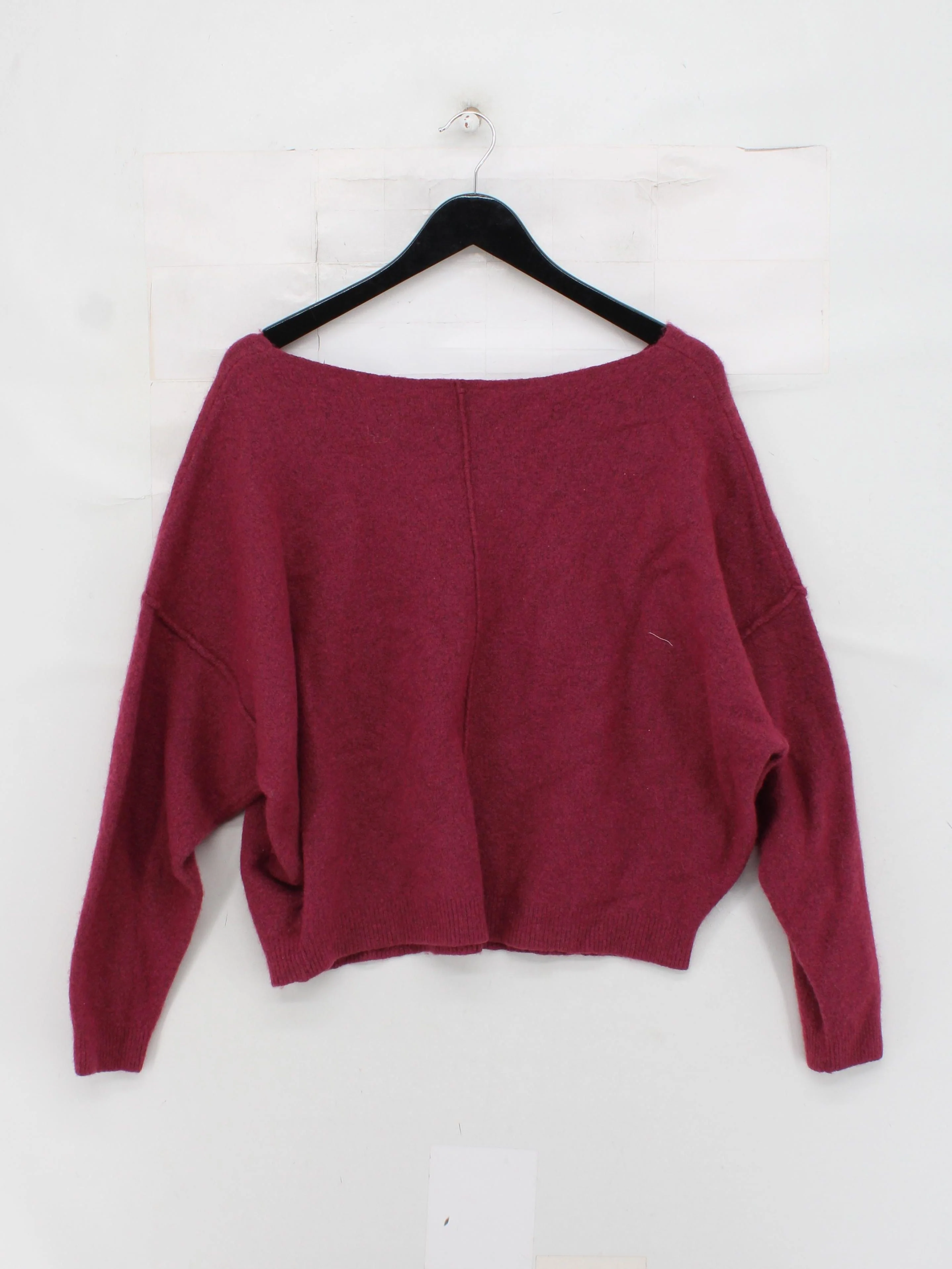 American Vintage Women's Jumper M Red Polyamide - Image 2