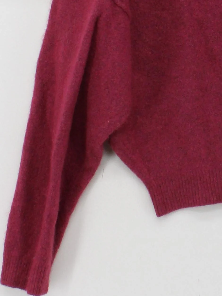American Vintage Women's Jumper M Red Polyamide - Image 4