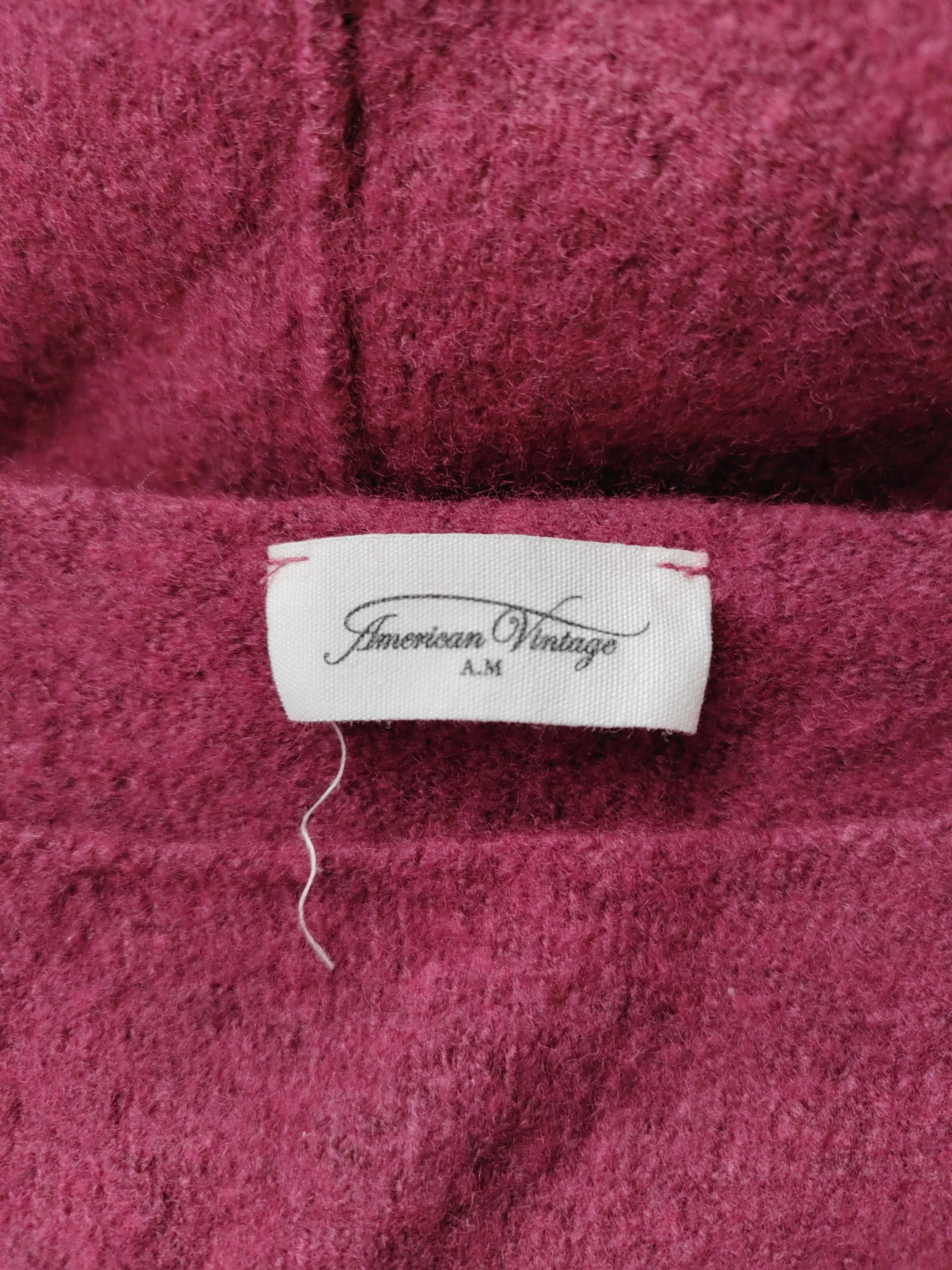 American Vintage Women's Jumper M Red Polyamide - Image 5