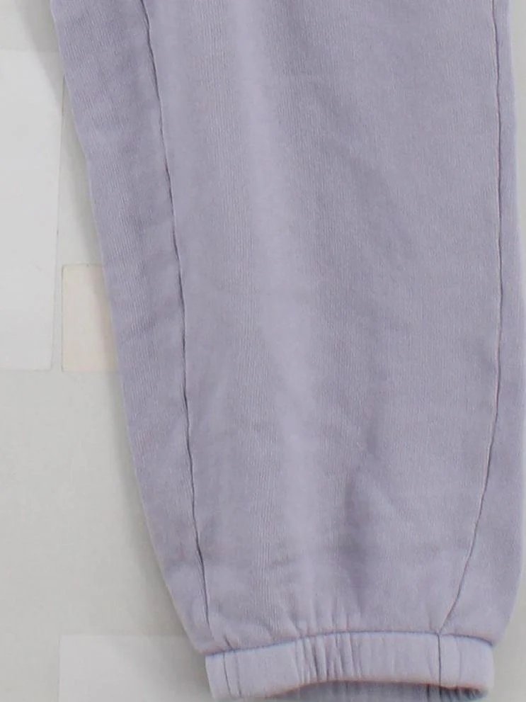 American Vintage Women's Sports Bottoms M Purple Cotton with Elastane Sweatpants - Image 4