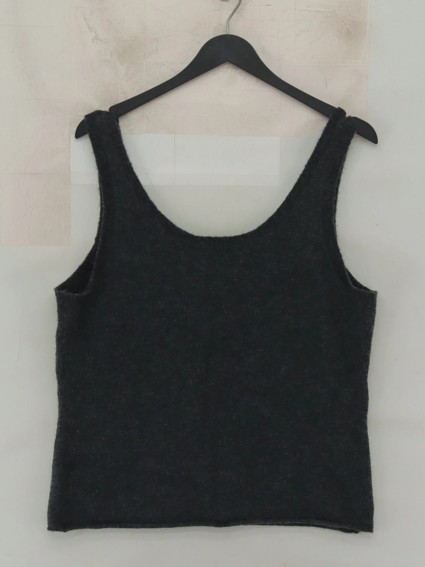 American Vintage Women's T-Shirt L Grey Polyamide - Image 2