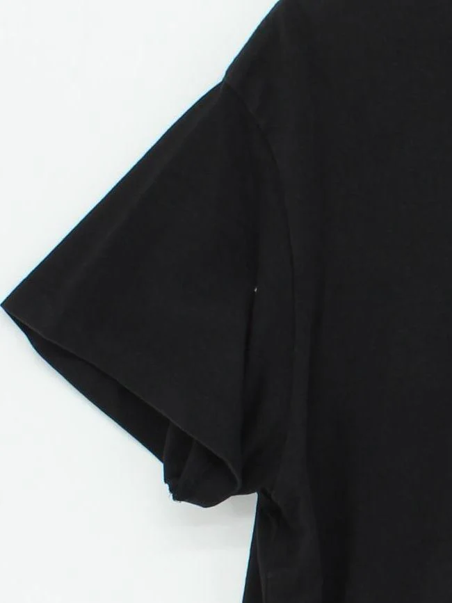 Amiri Men's T-Shirt L Black Graphic 100% Cotton Basic - Image 4
