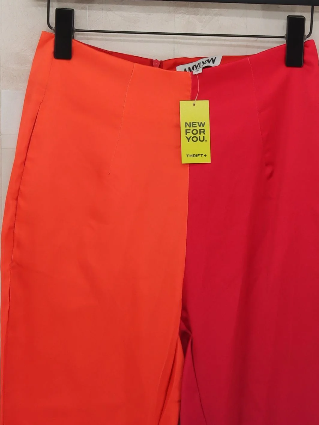 Amy Lynn Women's Trousers S Multi Polyester with Elastane Flared Capri - Image 3