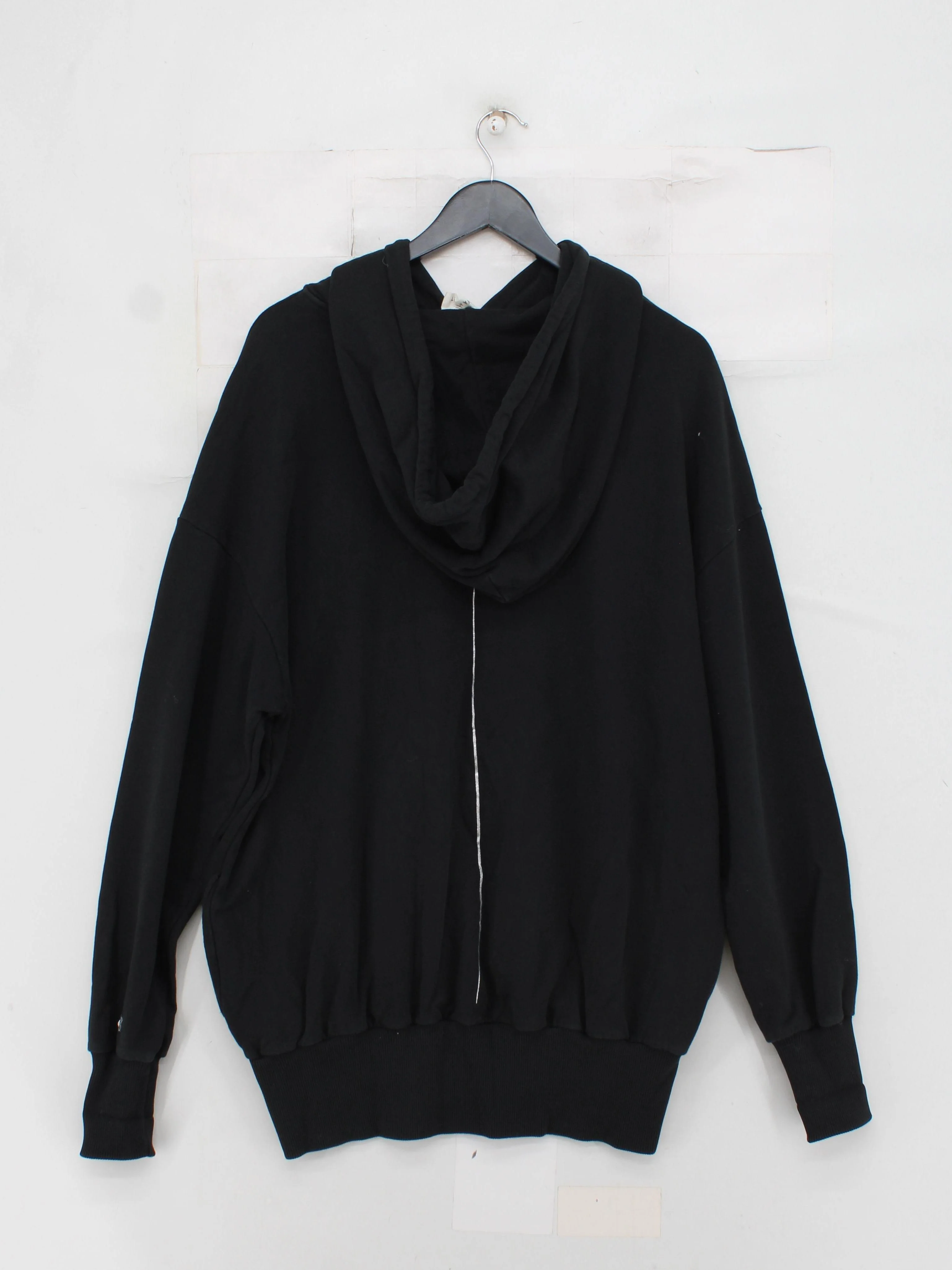 ANA HEART Women's Hoodie M Black Cotton with Polyester Pullover - Image 2