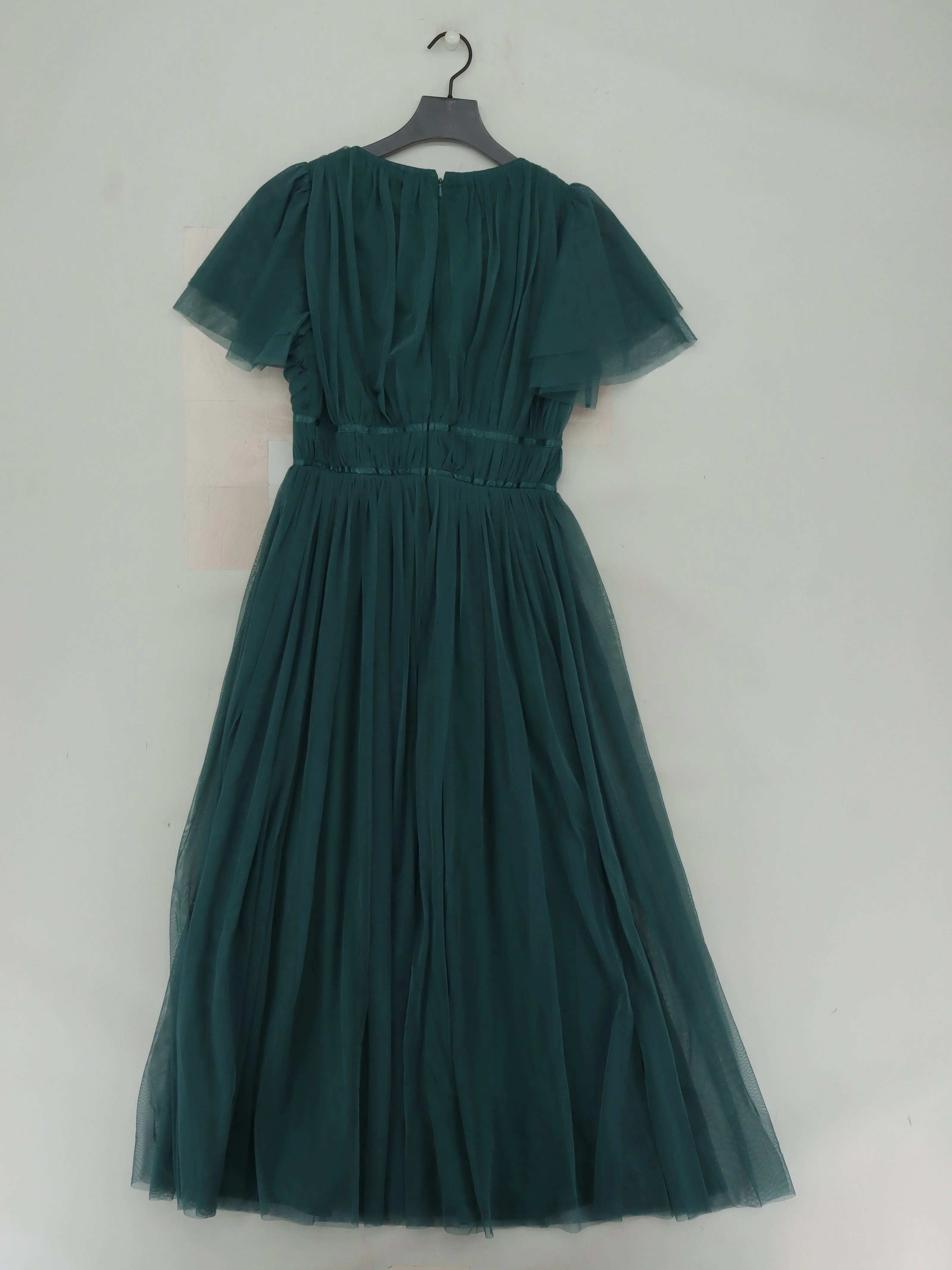 Anaya A-Line Midi Dress UK8 in Green - Image 2