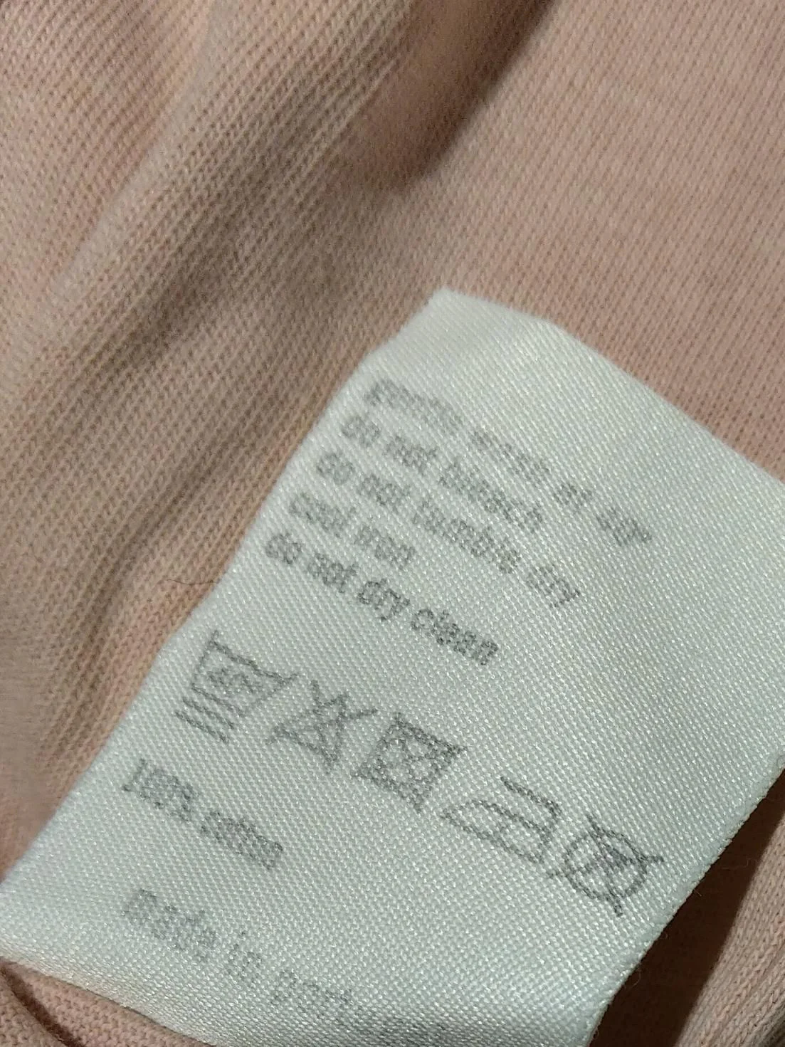 Anecdote Women's T-Shirt XS Pink 100% Cotton Short Sleeve V-Neck Basic - Image 6