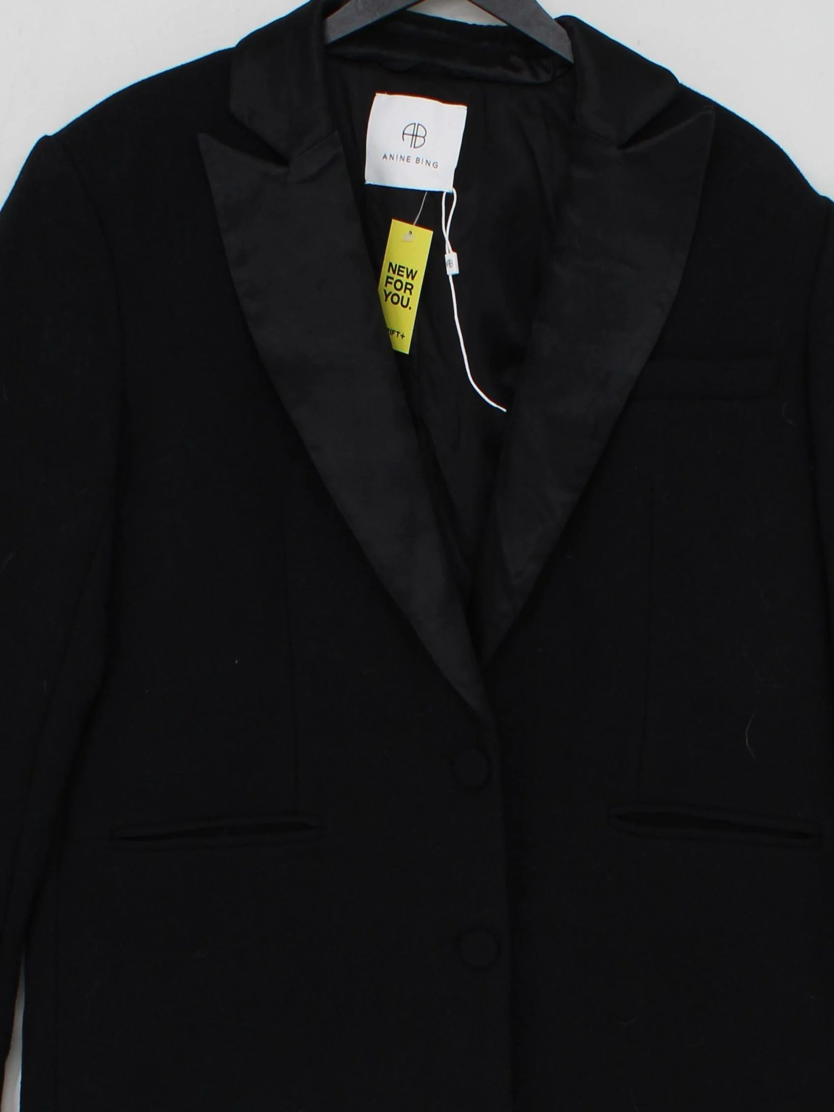 Anine Bing Women's Coat M Black Wool - Image 3