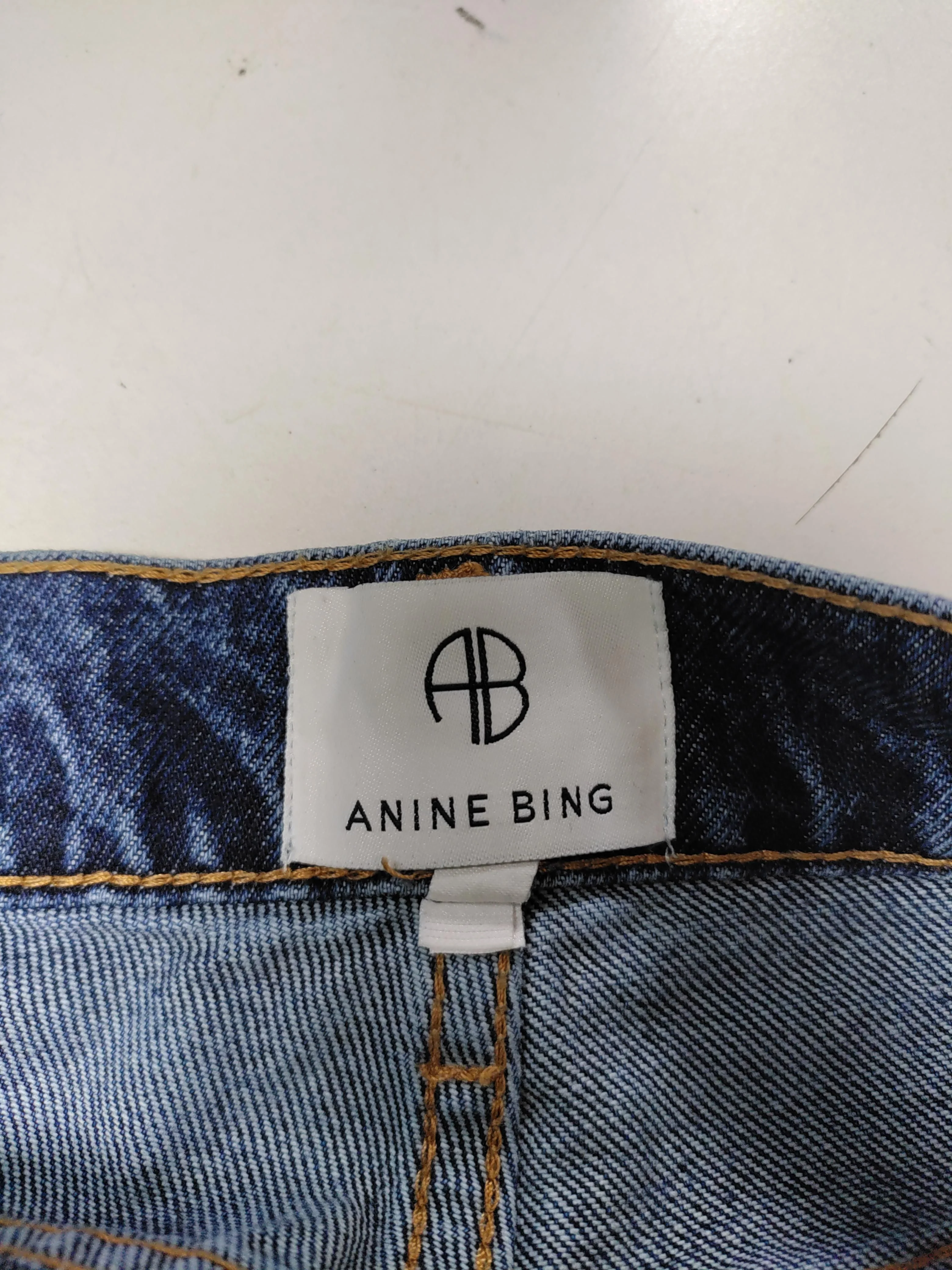 Anine Bing Women's Jeans W 26 in Blue 100% Cotton Mom - Image 5