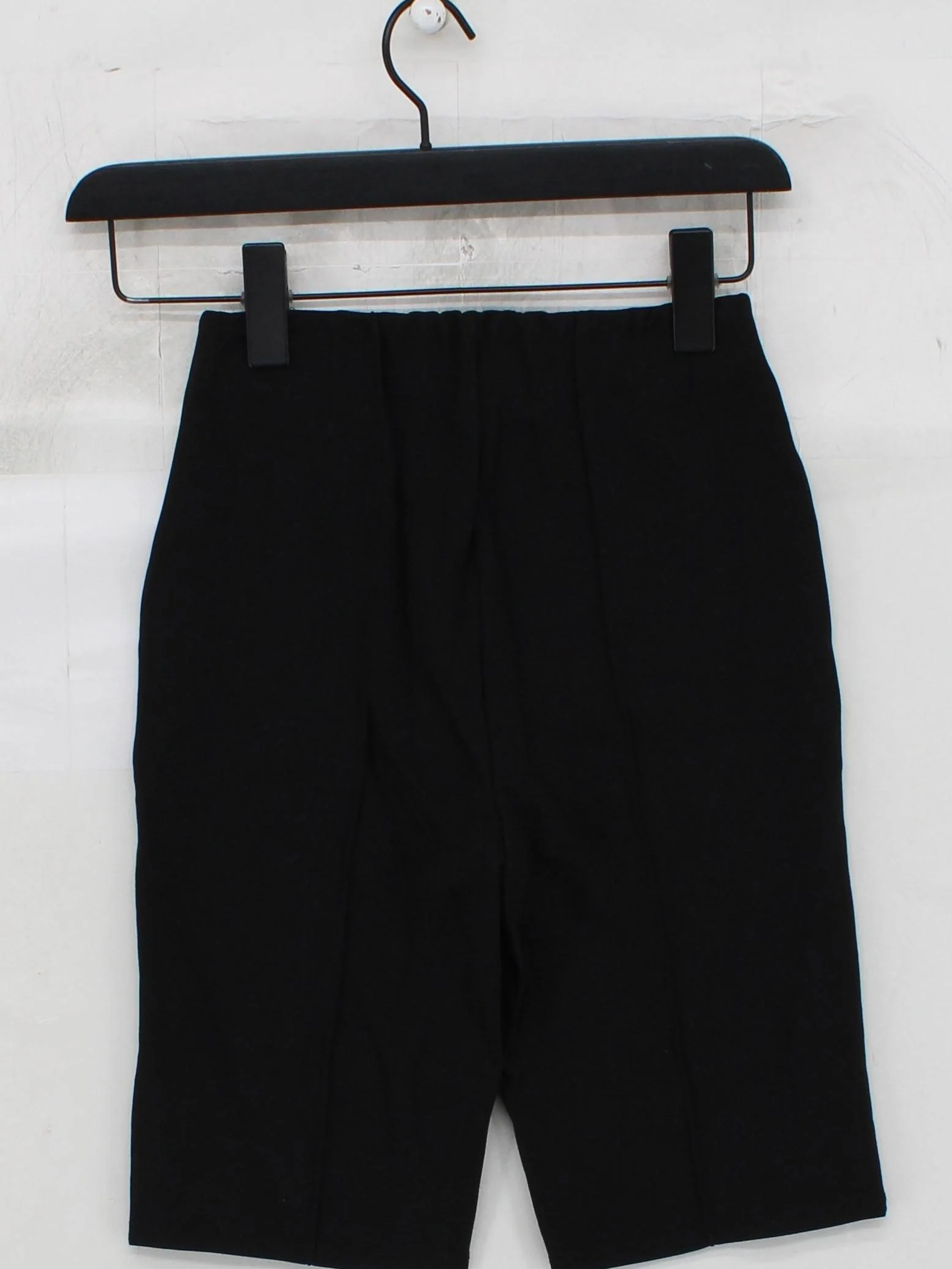 Anine Bing Women's Shorts XXS Black Rayon with Nylon, Elastane Sweat - Image 2
