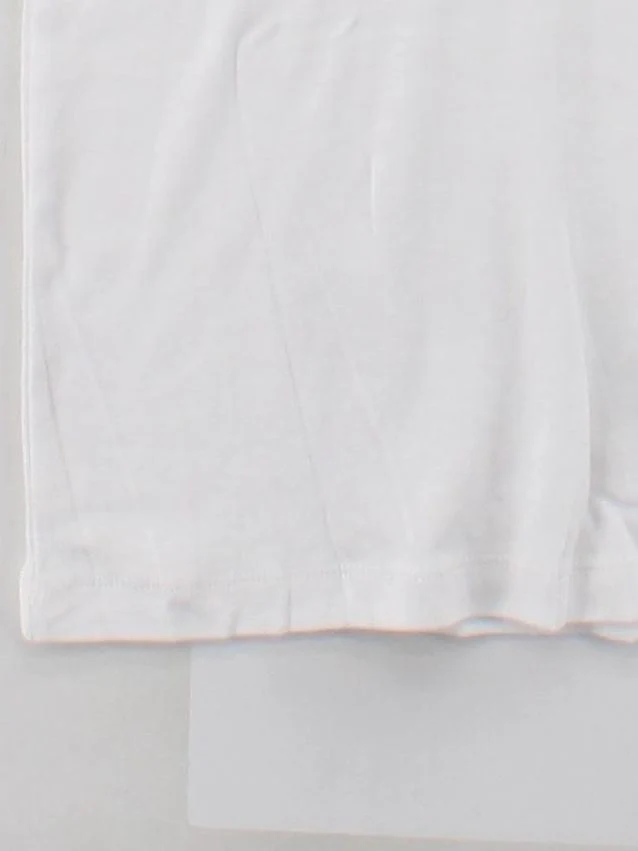 Ann Demeulemeester Women's T-Shirt M White 100% Cotton Basic - Image 4