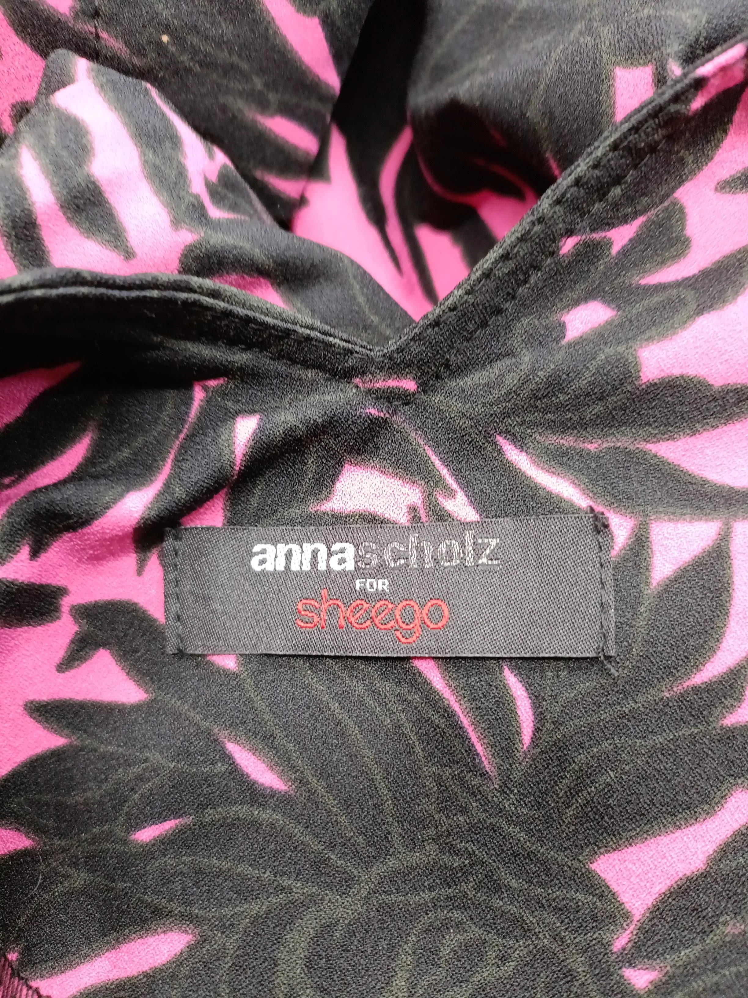 Anna Scholz Bodycon Midi Dress UK18 in Pink - Image 5