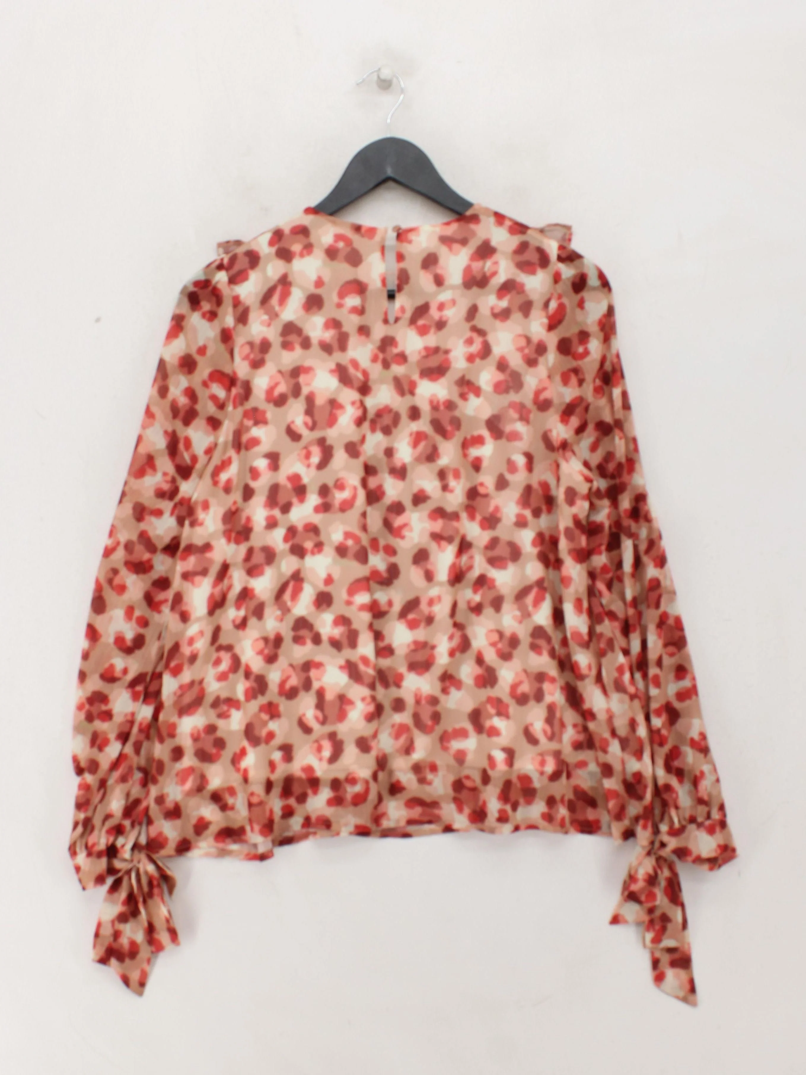 Anne-Louise Boutique Women's Top UK 10 Red 100% Polyester Basic - Image 2