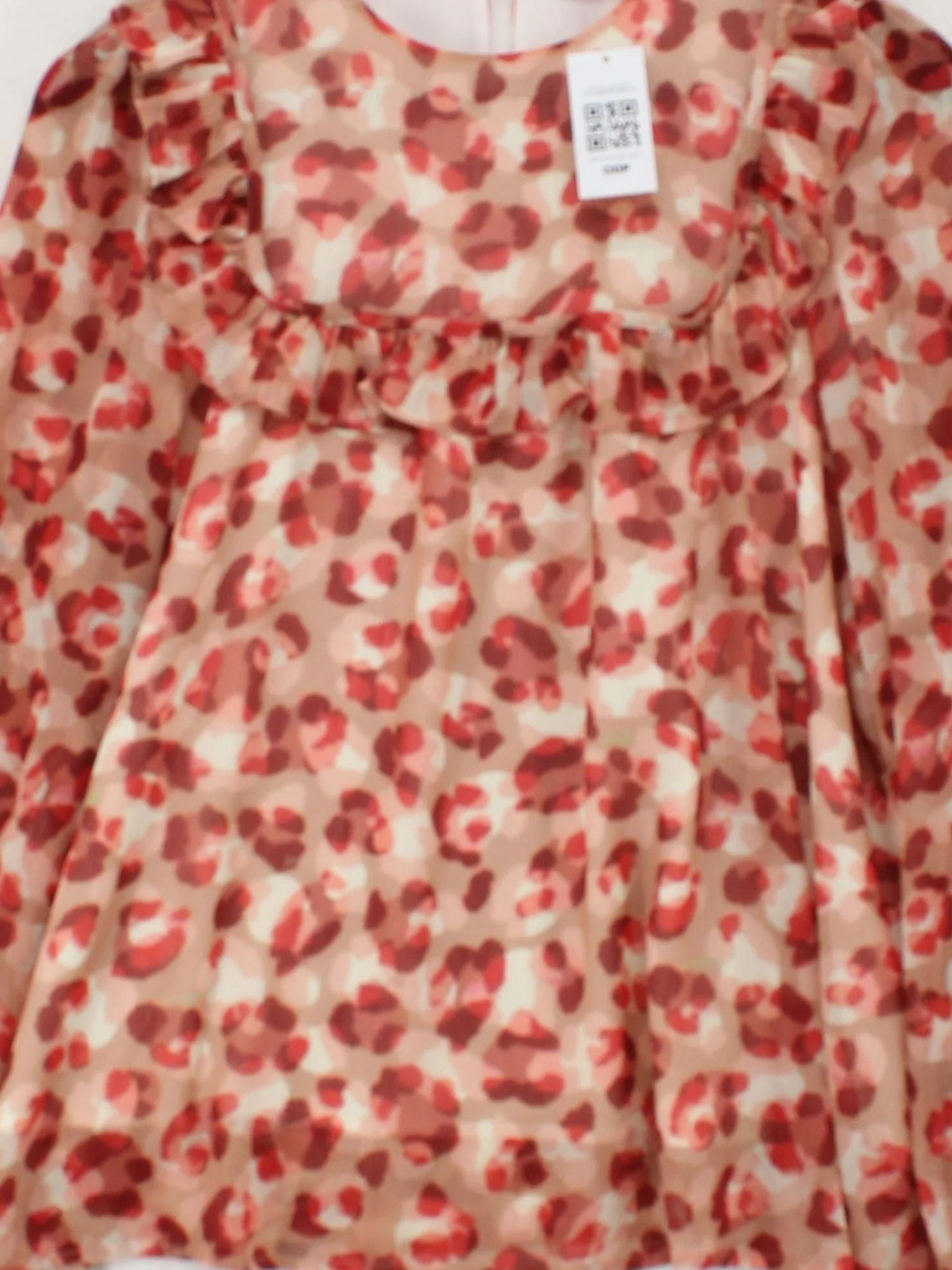 Anne-Louise Boutique Women's Top UK 10 Red 100% Polyester Basic - Image 3