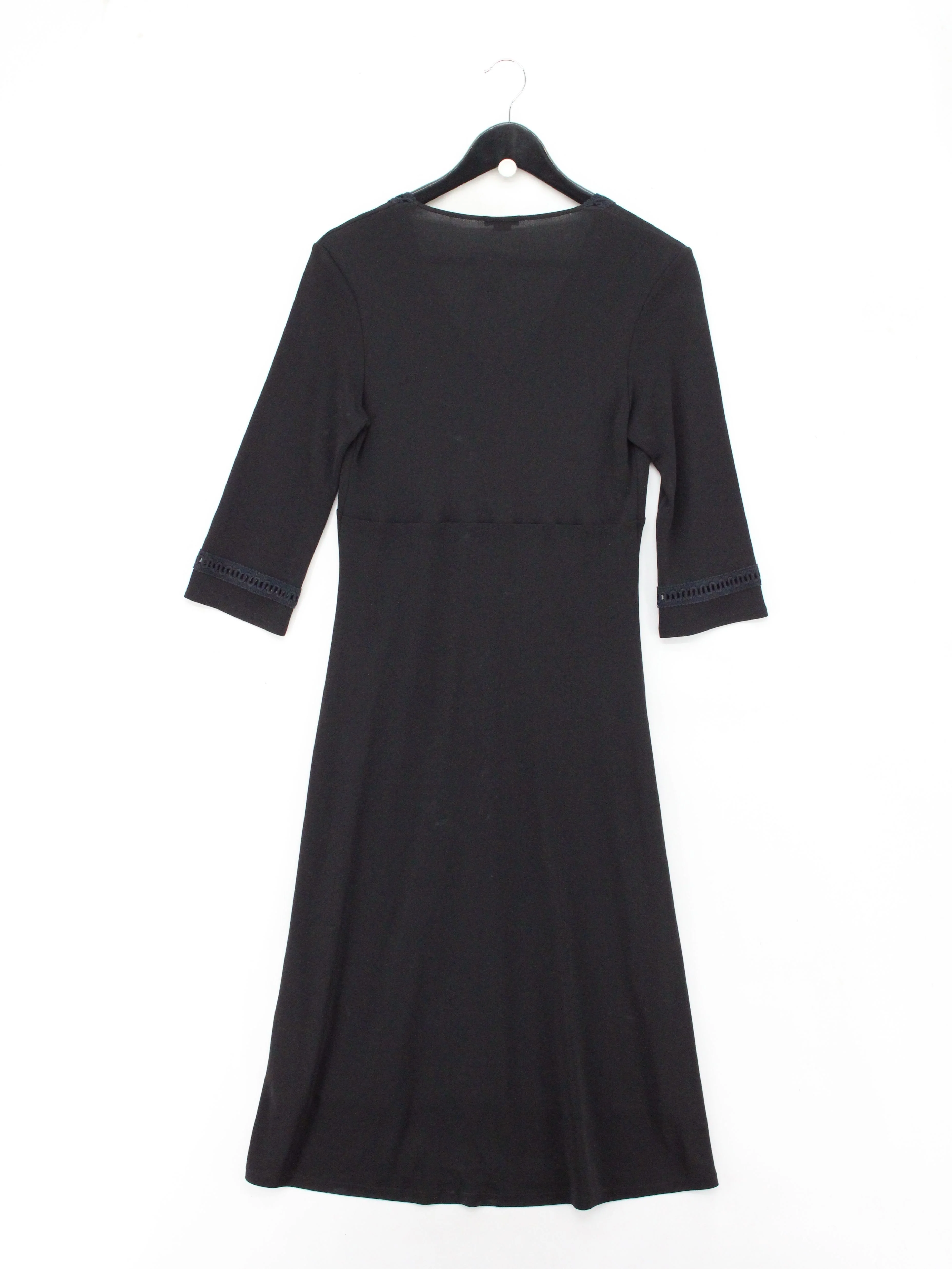 Anthony Symonds T-Shirt Midi Dress UK10 in Black - Image 2