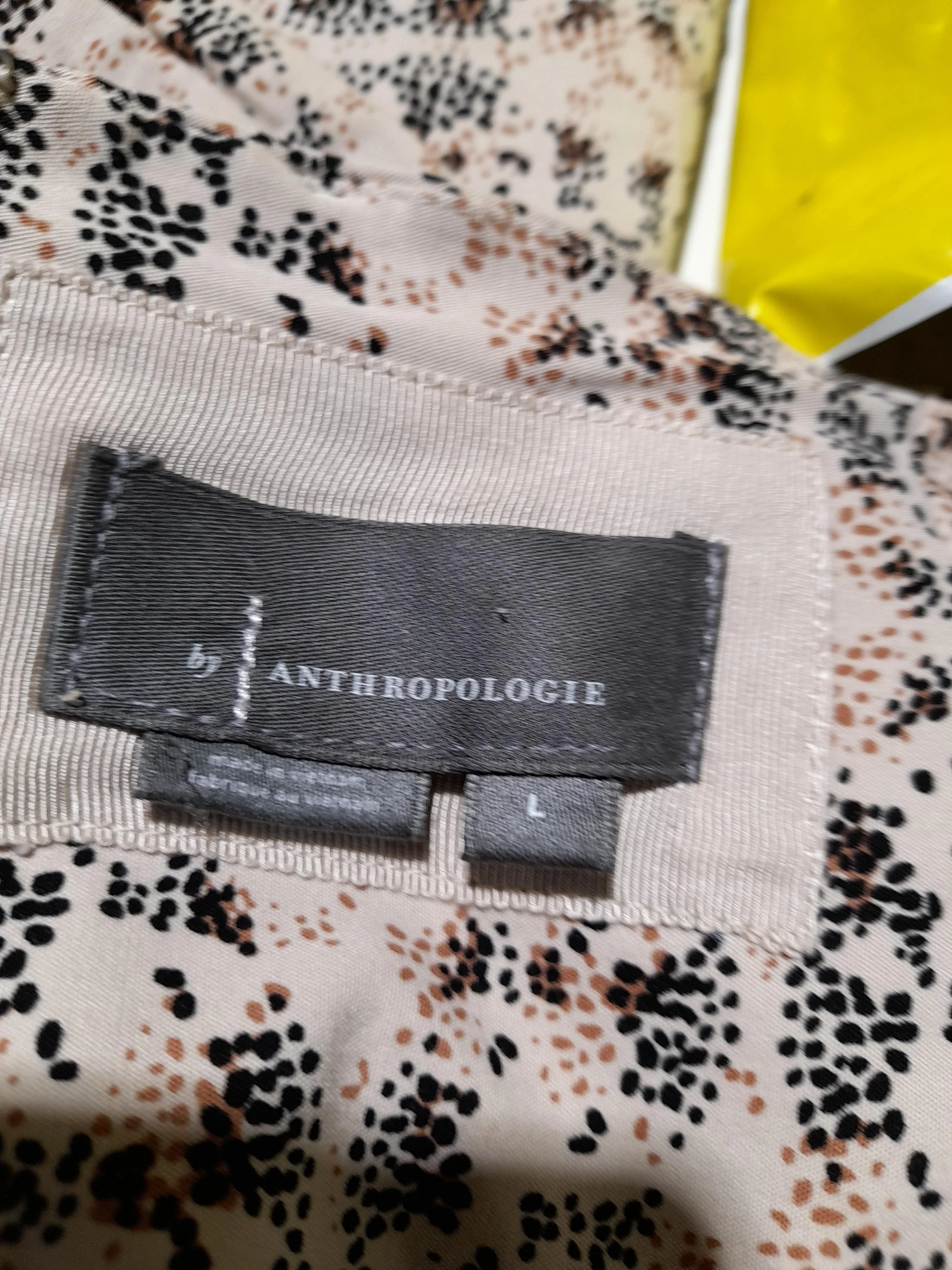 Anthropologie A-Line Midi Dress L in Multi - Image 5