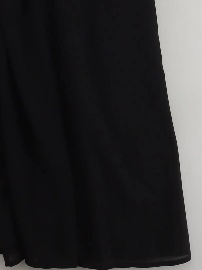 Anthropologie A-Line Midi Dress UK16 in Black - Image 4