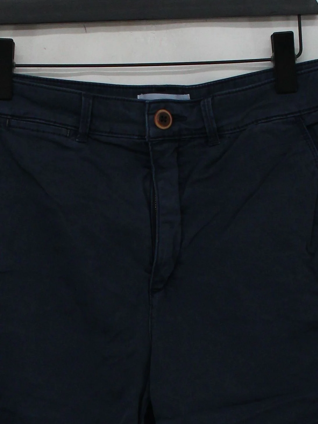 Anthropologie Men's Shorts W 32 in Blue Cotton with Spandex Chino - Image 3