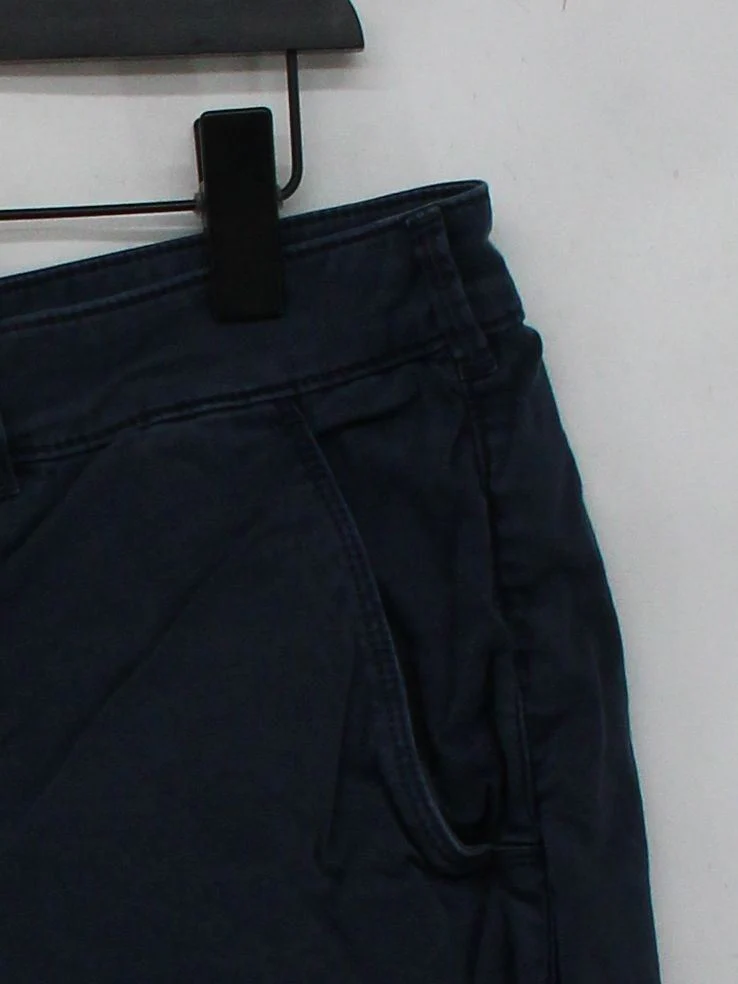 Anthropologie Men's Shorts W 32 in Blue Cotton with Spandex Chino - Image 4
