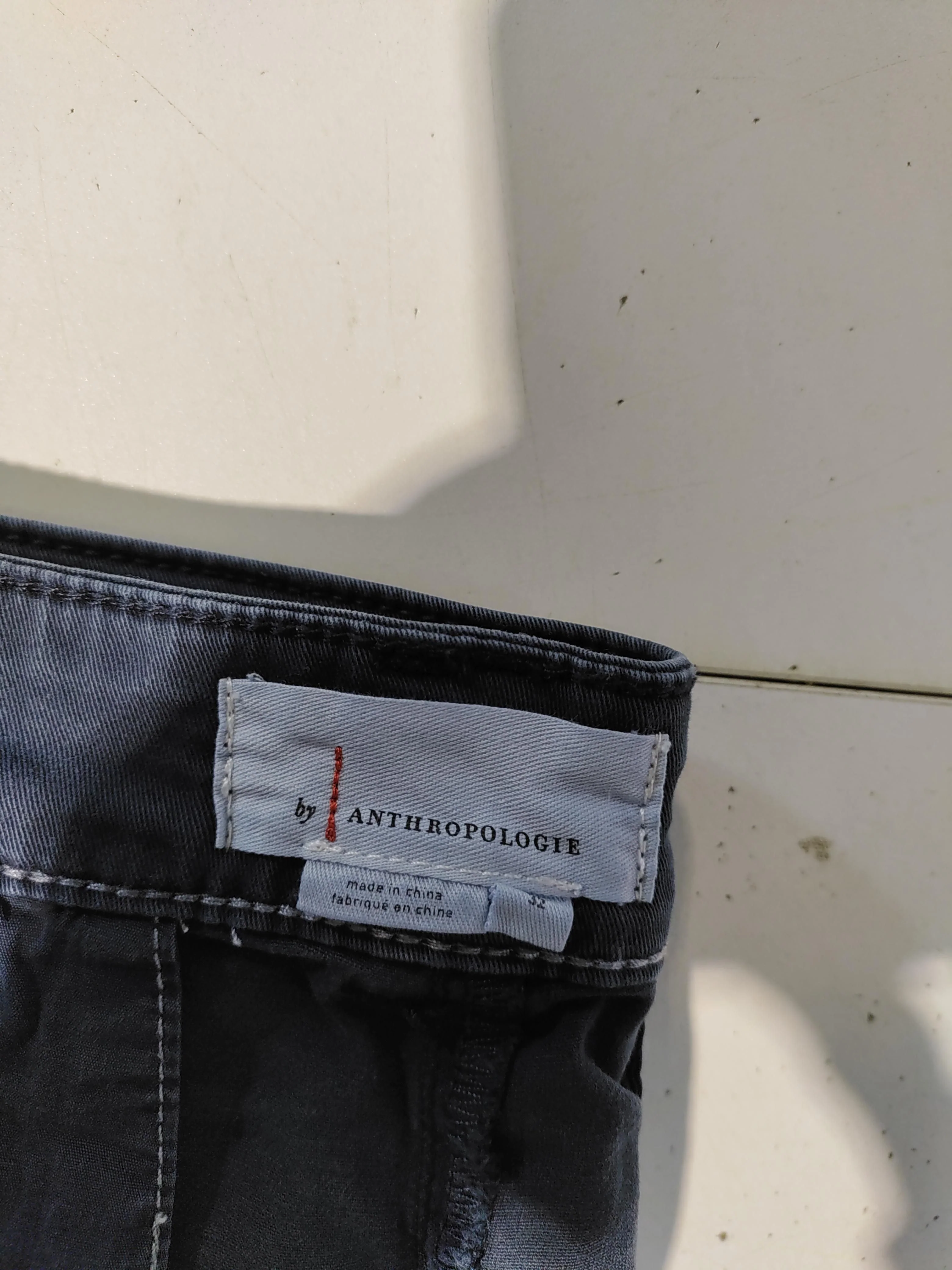 Anthropologie Men's Shorts W 32 in Blue Cotton with Spandex Chino - Image 5