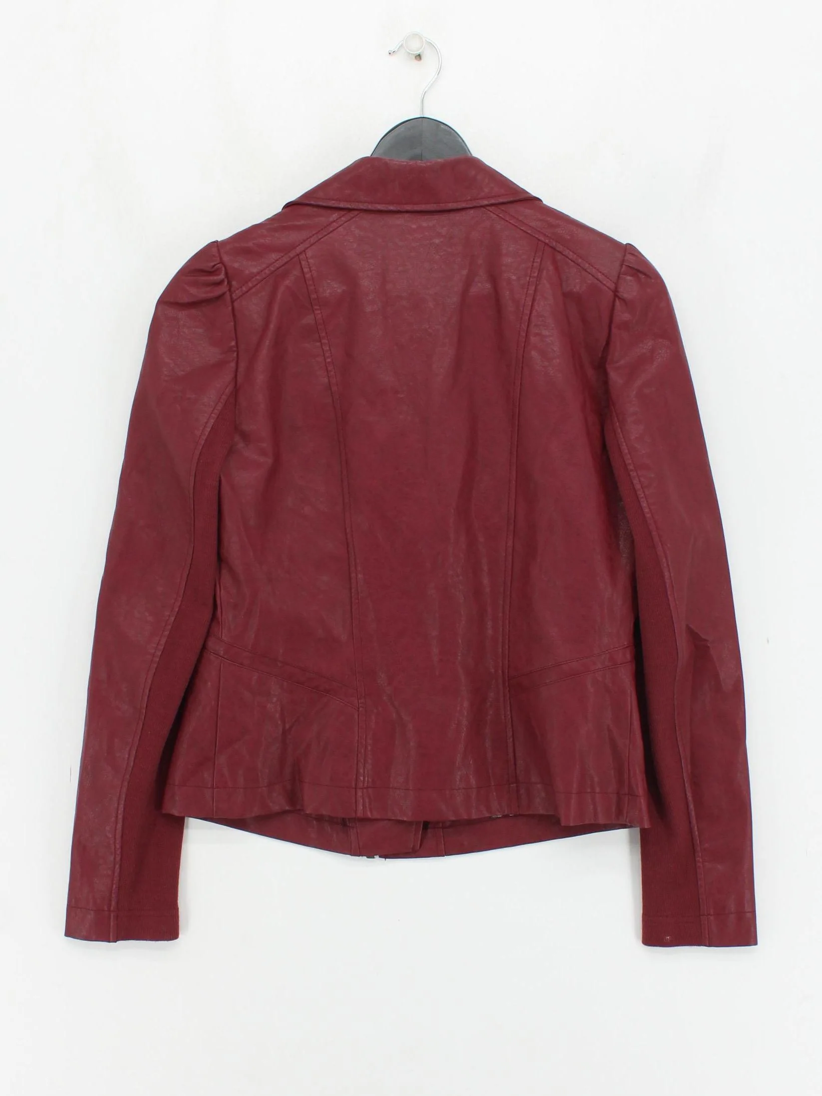 Anthropologie Motorcycle Jacket jacket red - Image 2