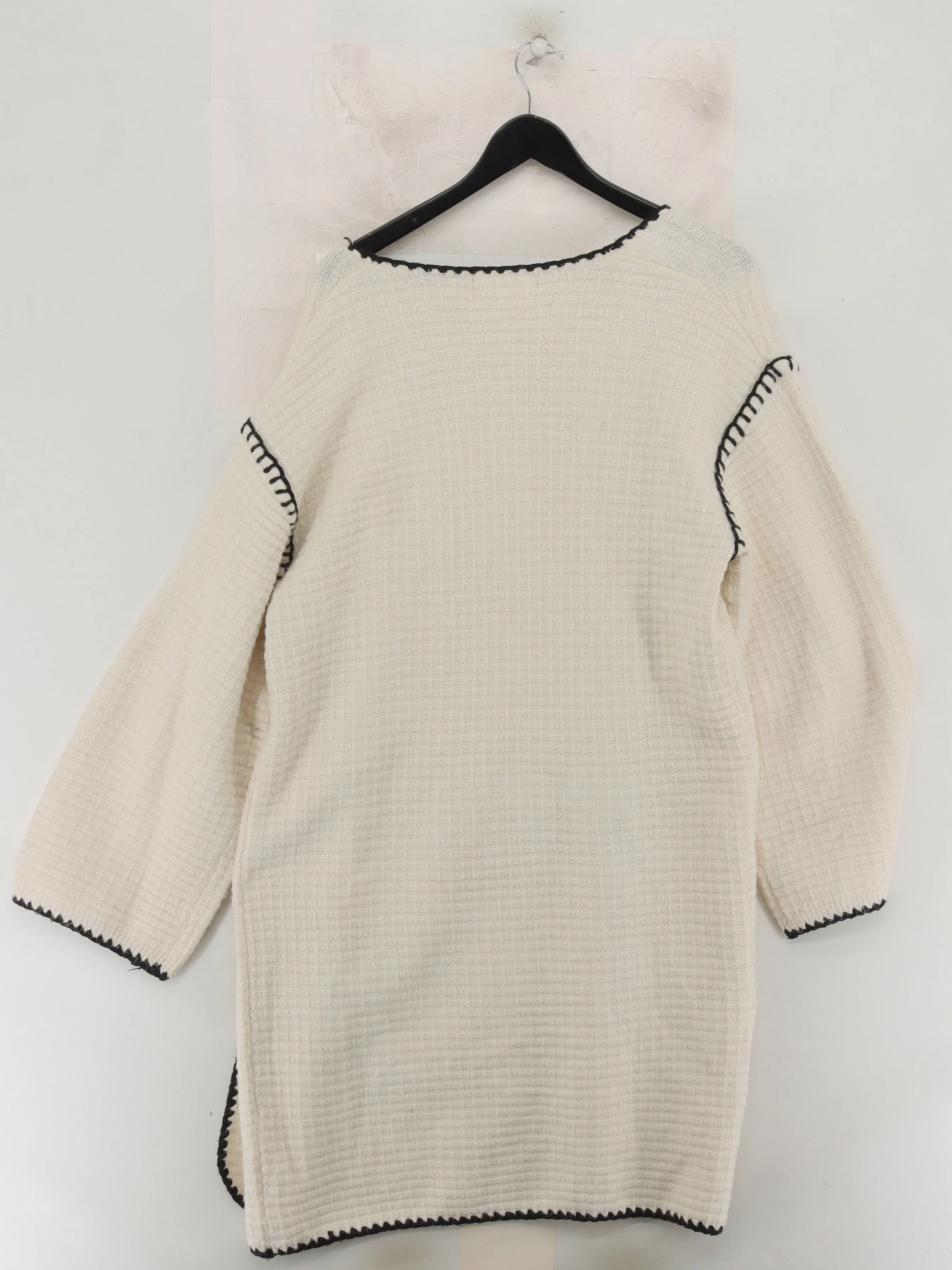 Anthropologie Women's Cardigan Cream Wool - Image 2