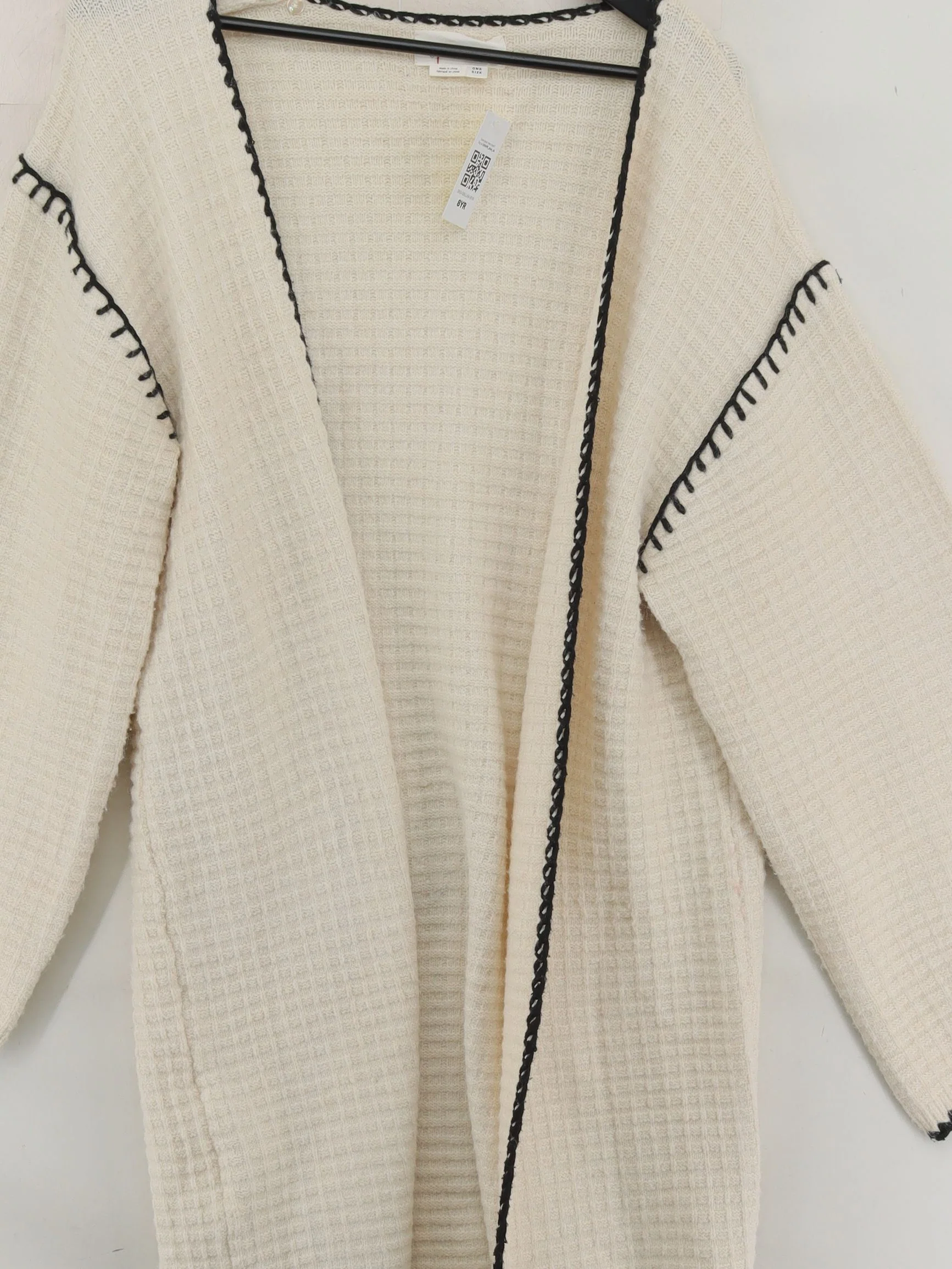 Anthropologie Women's Cardigan Cream Wool - Image 3