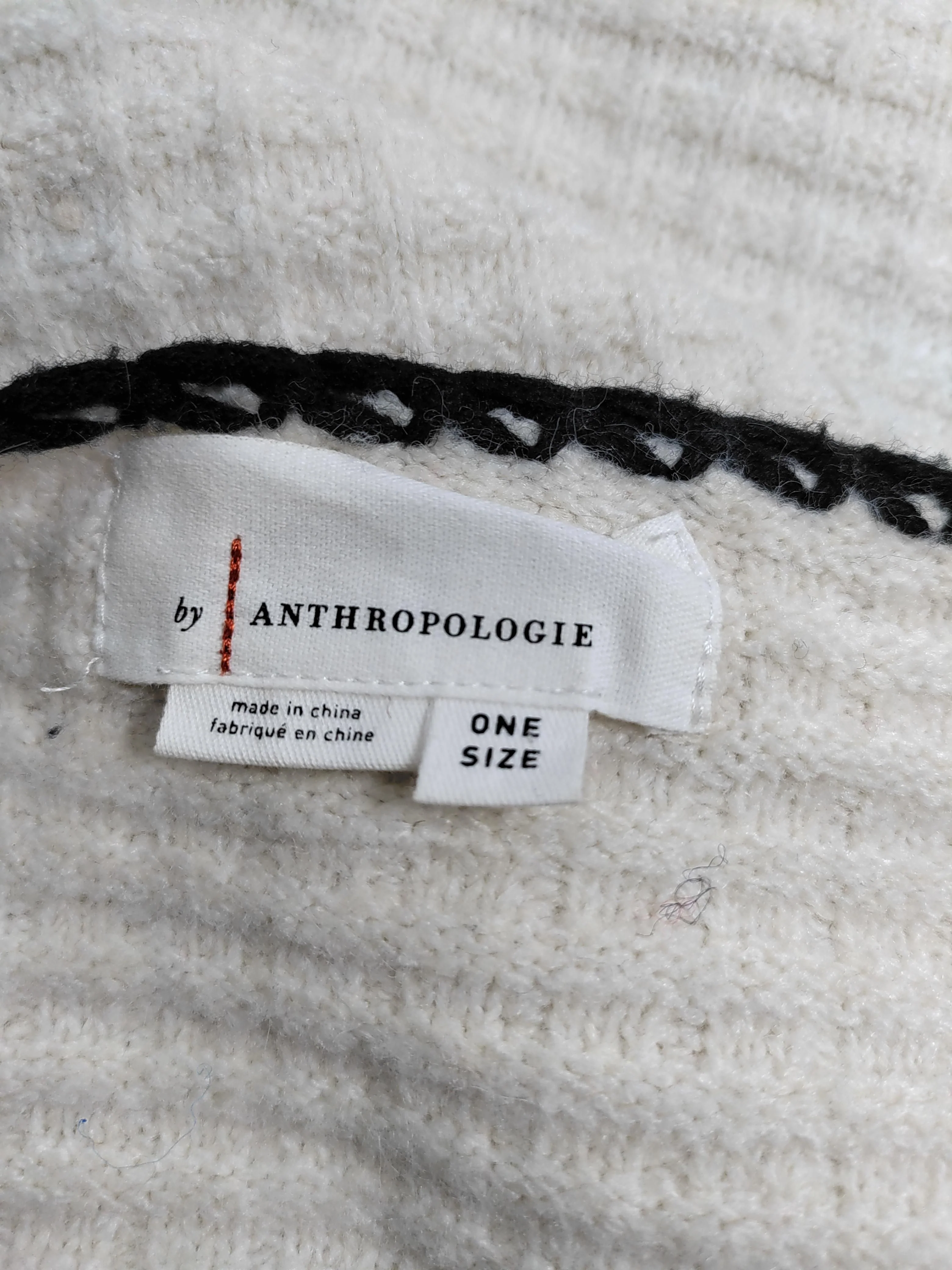 Anthropologie Women's Cardigan Cream Wool - Image 5