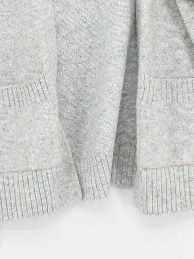 Anthropologie Women's Cardigan Grey Polyester - Image 4