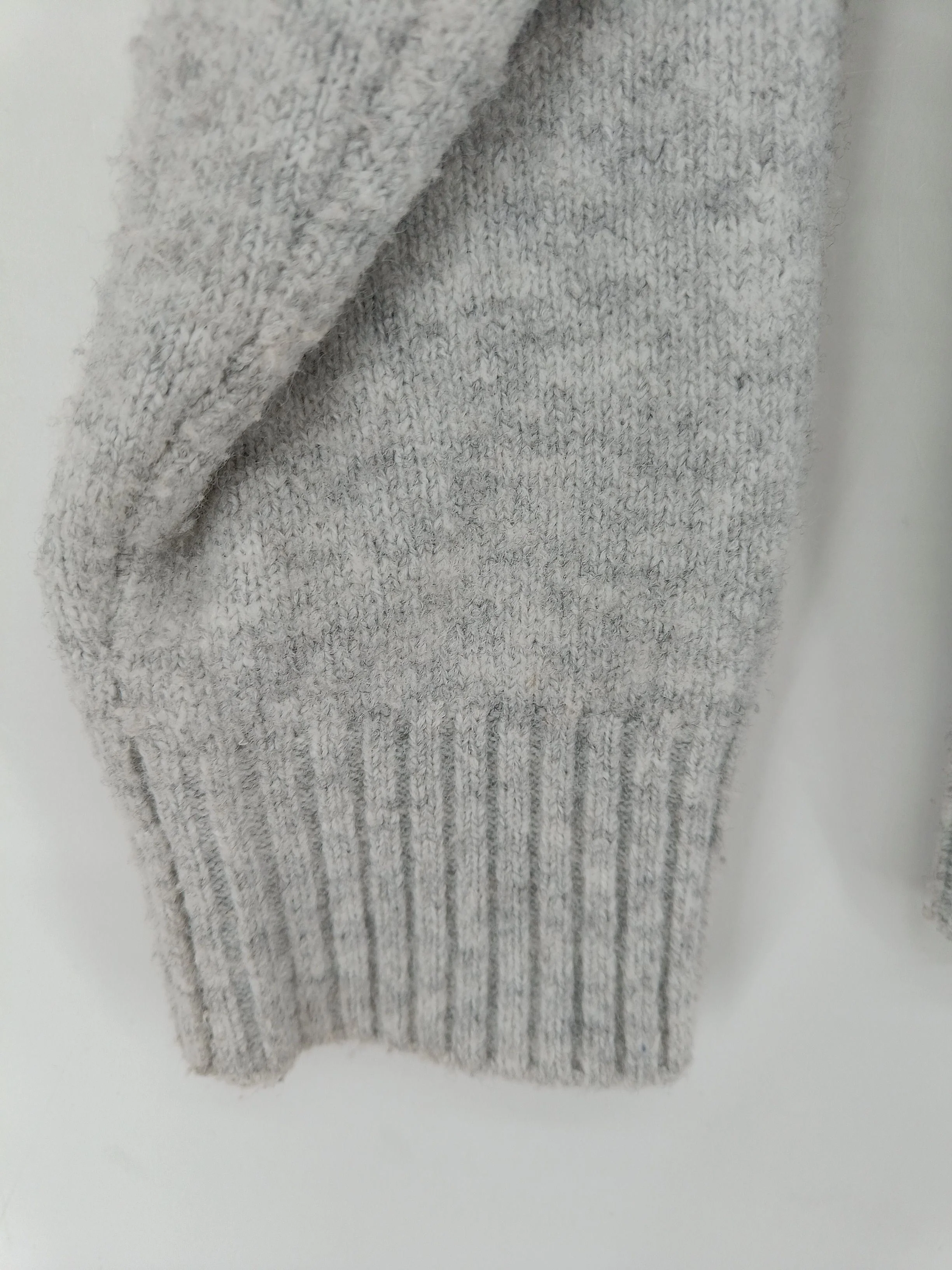 Anthropologie Women's Cardigan Grey Polyester - Image 6