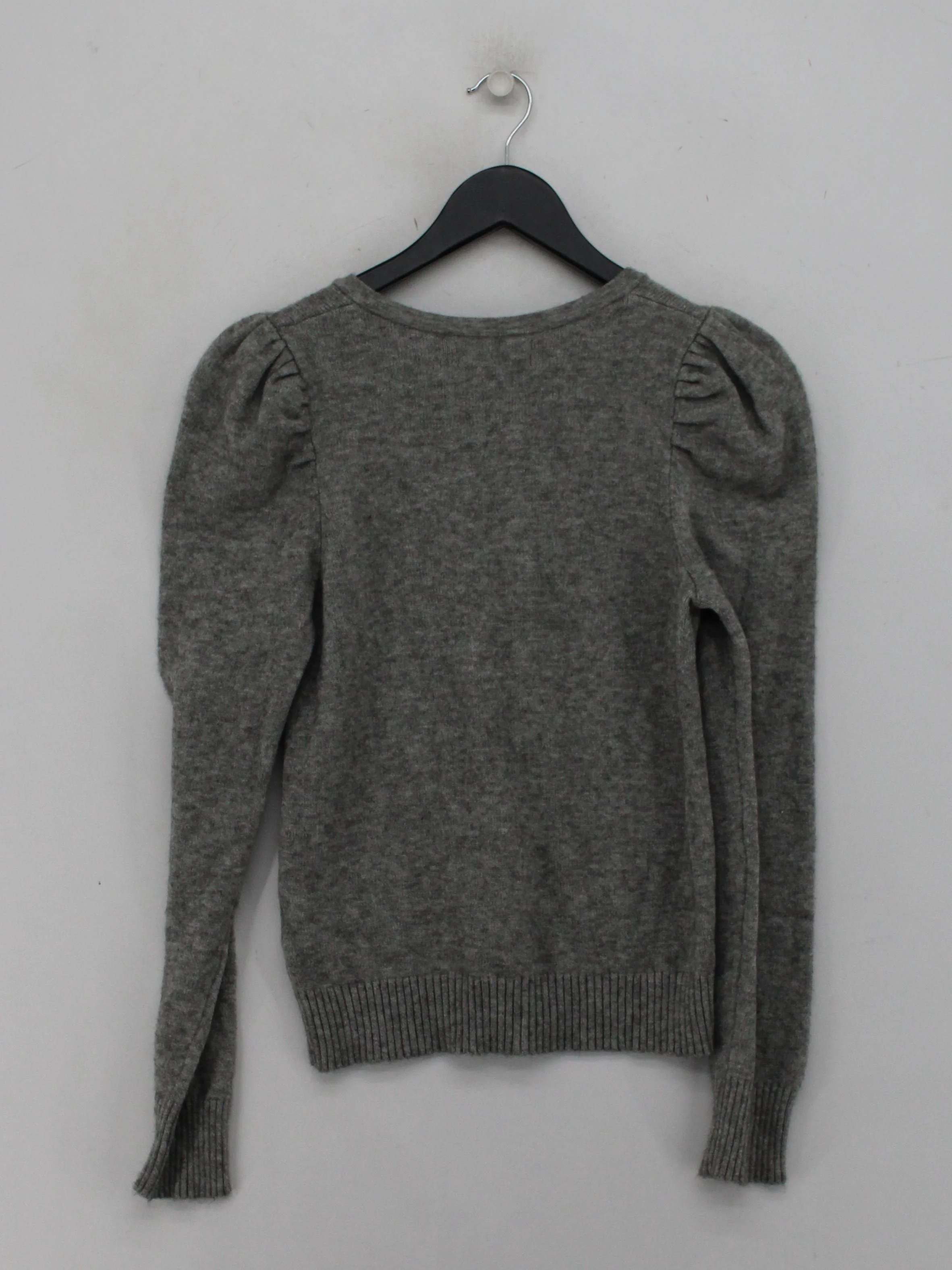 Anthropologie Women's Jumper S Grey 100% Other V-Neck Pullover - Image 2