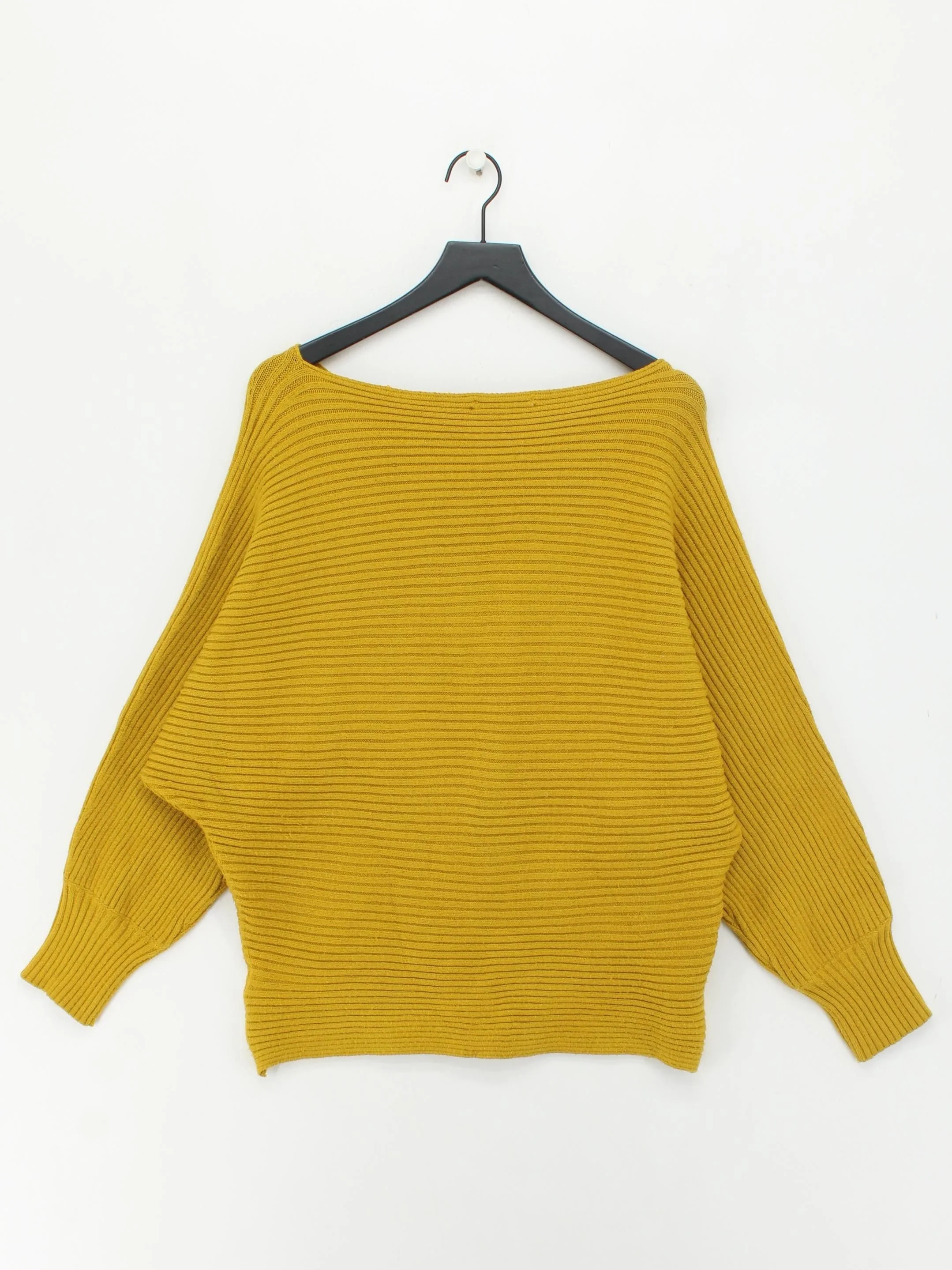 Anthropologie Women's Jumper XL Yellow Viscose with Polyester, Nylon Pullover - Image 2