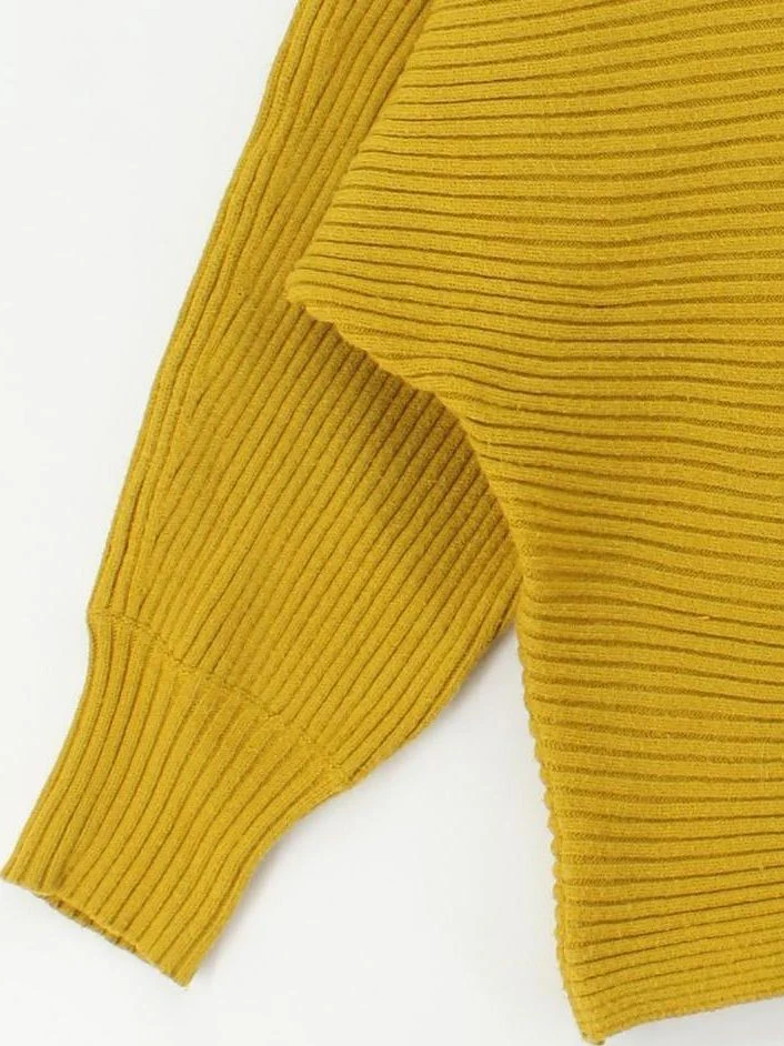 Anthropologie Women's Jumper XL Yellow Viscose with Polyester, Nylon Pullover - Image 4