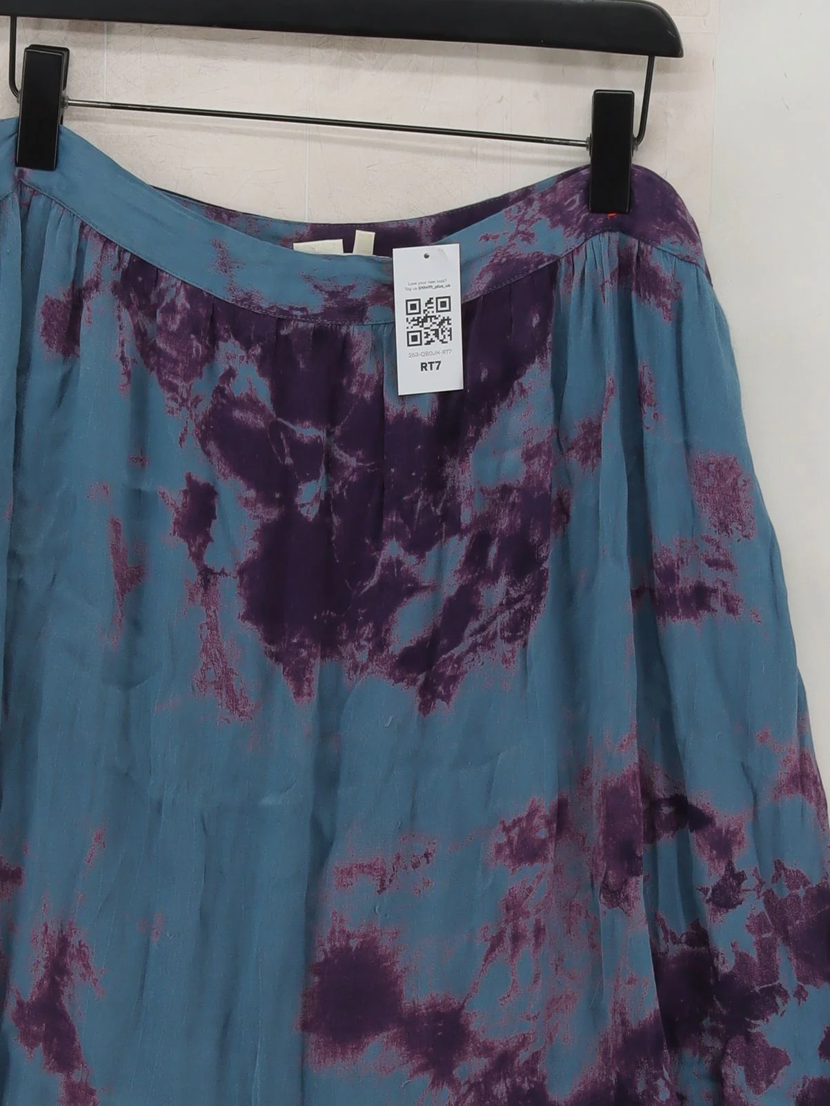 Anthropologie Women's Midi Skirt L Multi 100% Viscose Midi A-Line - Image 3