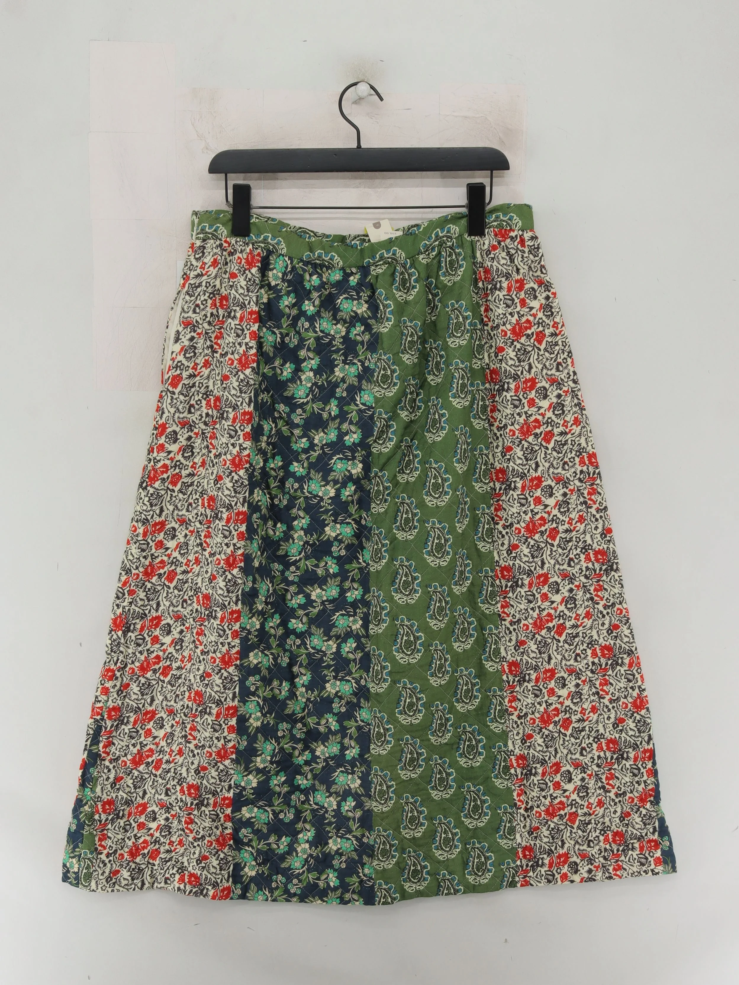 Anthropologie Women's Midi Skirt UK 16 Multi Cotton - Image 2