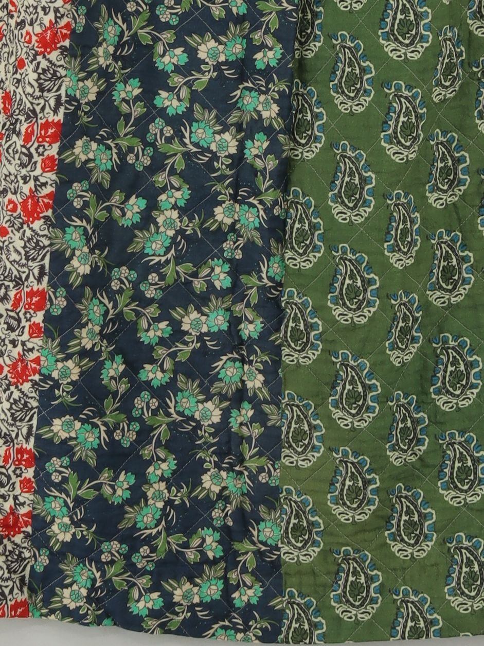 Anthropologie Women's Midi Skirt UK 16 Multi Cotton - Image 4
