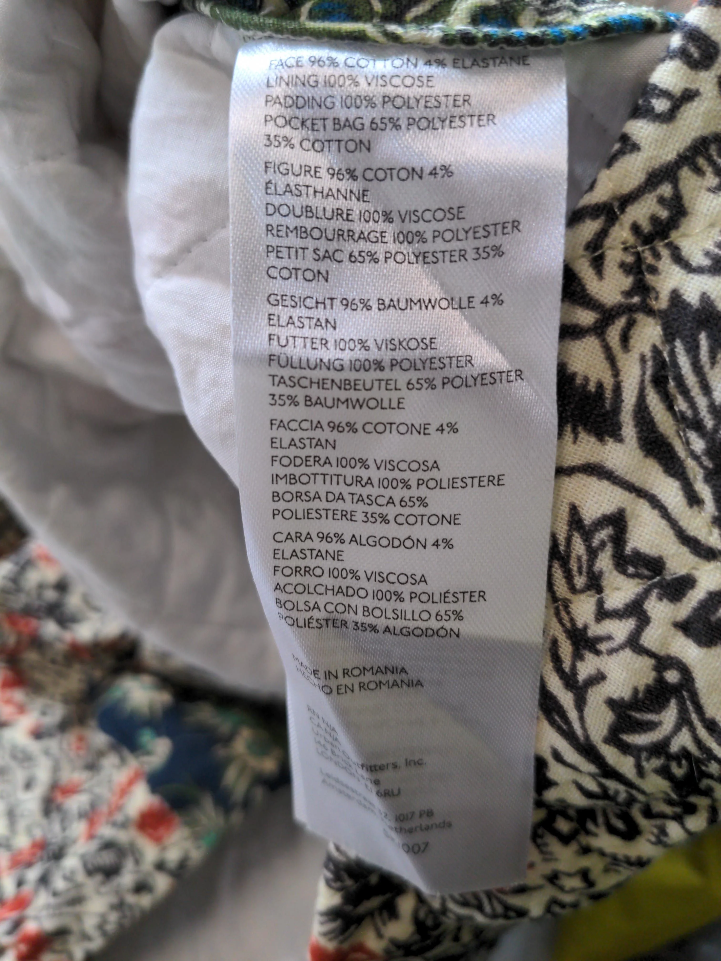 Anthropologie Women's Midi Skirt UK 16 Multi Cotton - Image 7