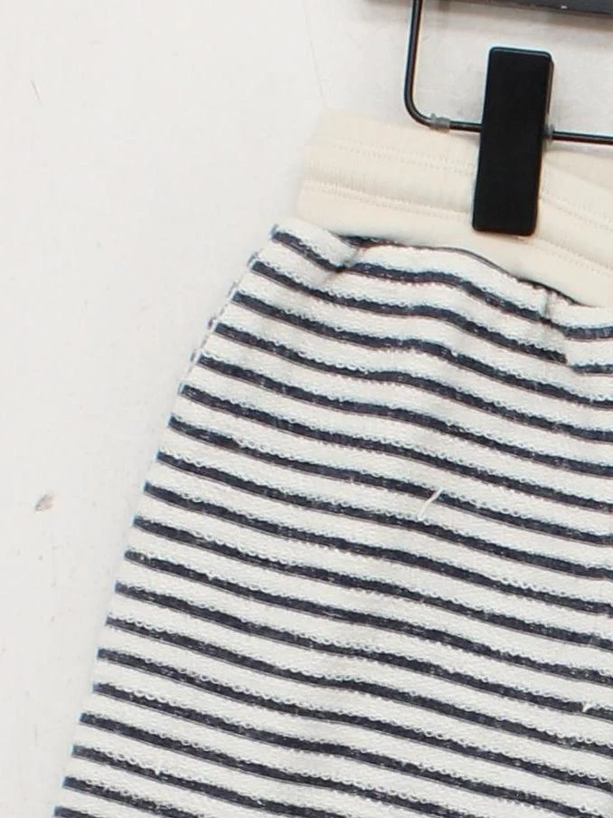 Anthropologie Women's Shorts XL Multi Striped Cotton with Elastane Sweat - Image 4