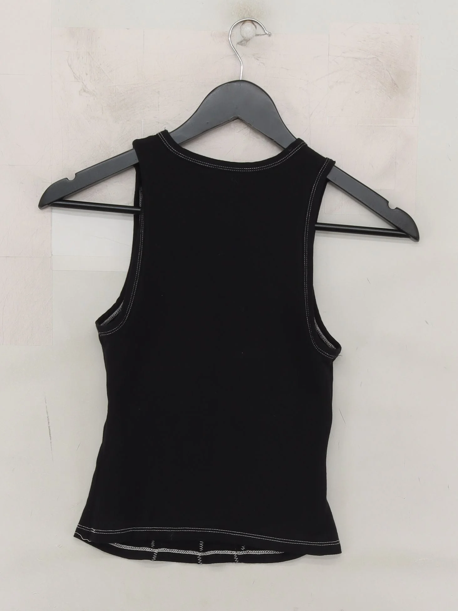 Anthropologie Women's T-Shirt XS Black Viscose with Elastane Basic - Image 2