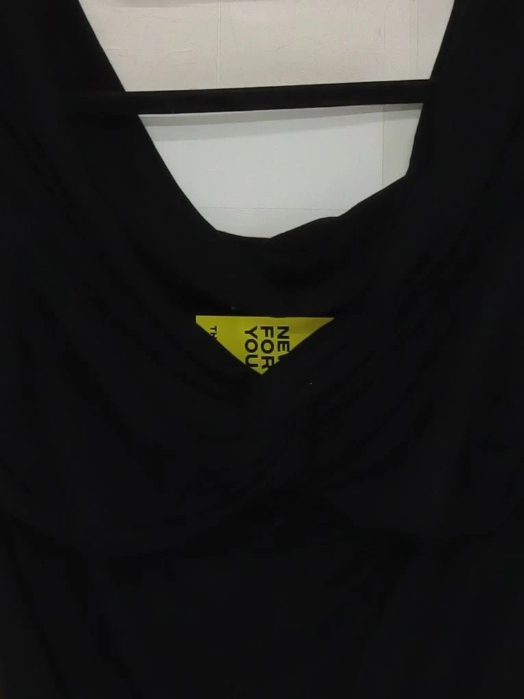 Anthropologie Women's Top L Black Viscose with Elastane Basic - Image 3