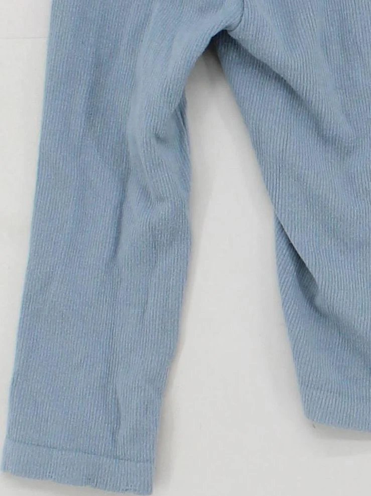Anthropologie Women's Top S Blue Viscose with Polyamide, Elastane Basic - Image 4