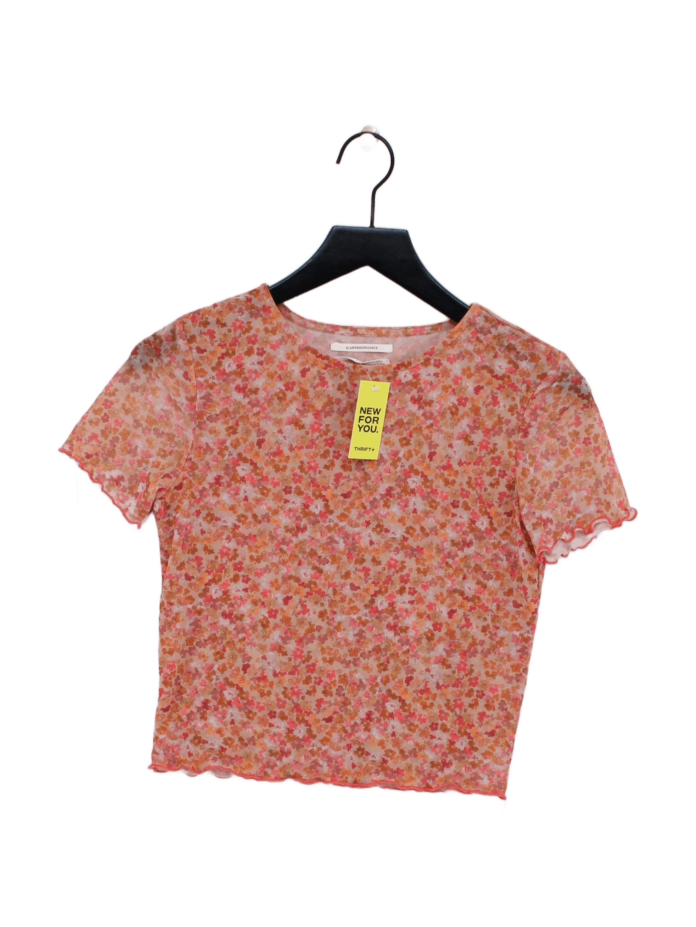 Anthropologie Women's Top S Multi Polyester with Elastane Basic